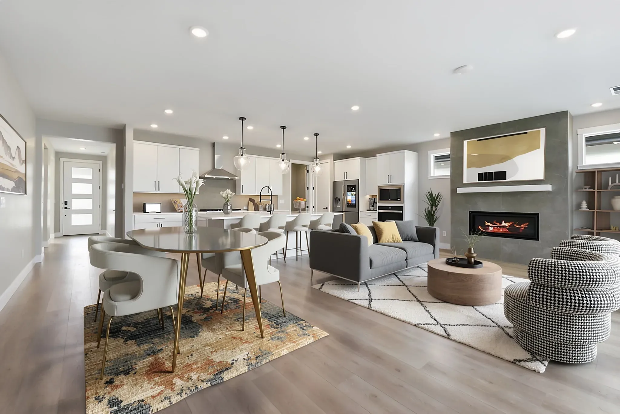 Virtually Staged Valnova Affirm HS 1216 Great Room