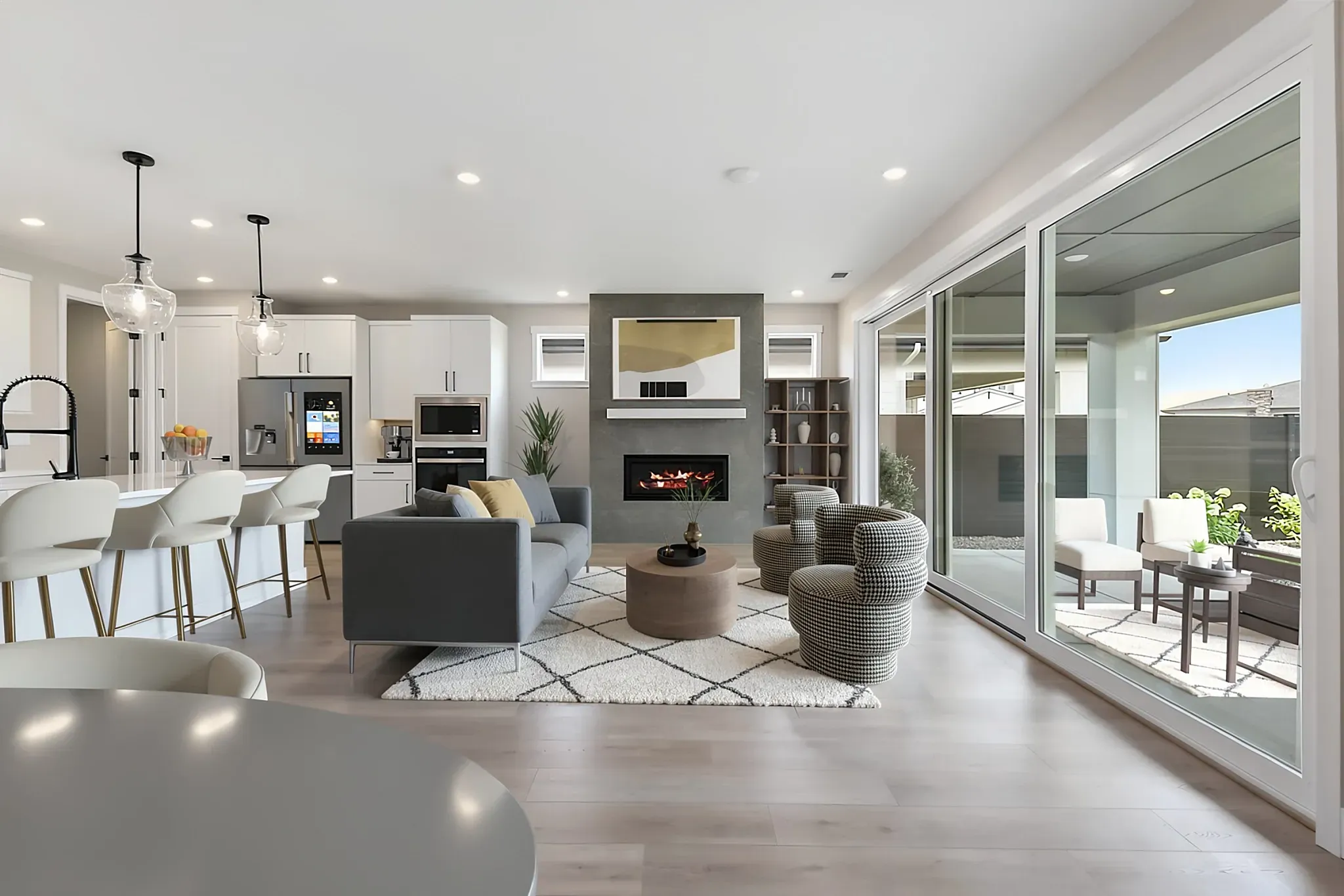 Virtually Staged Valnova Affirm HS 1216 Great Room