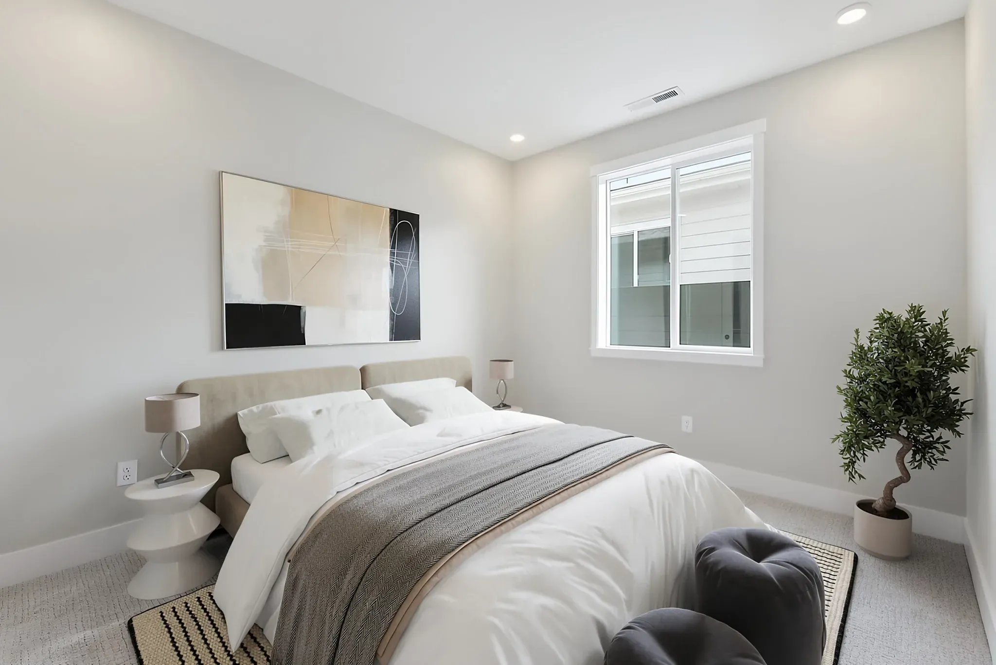 Virtually Staged Valnova Affirm HS 1216 Guest Bed