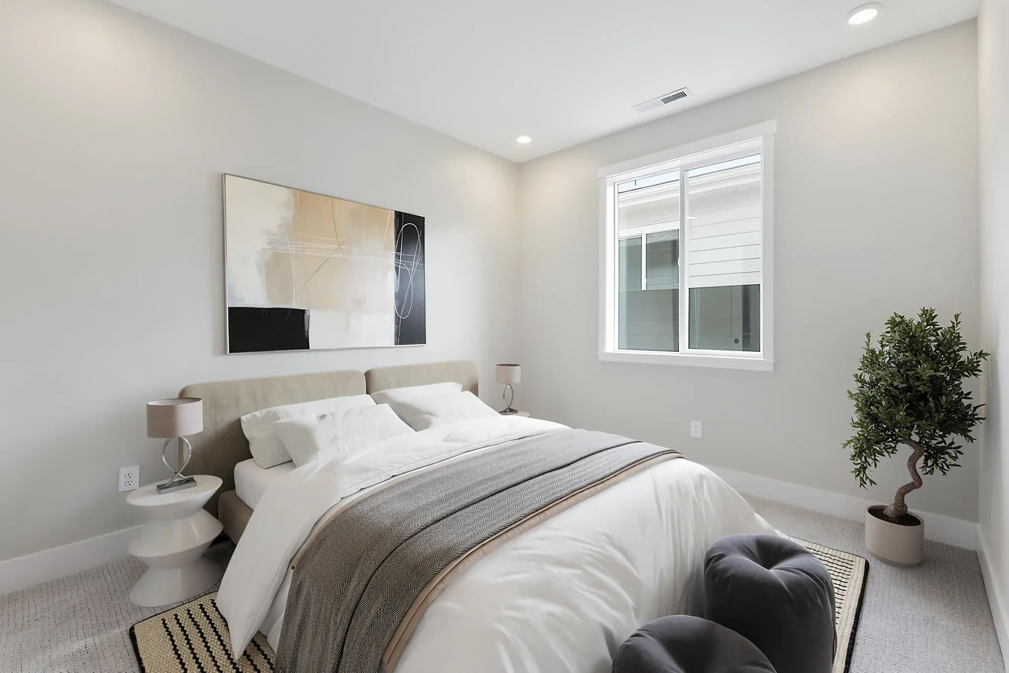 Virtually Staged Valnova Affirm HS 1216 Guest Bed