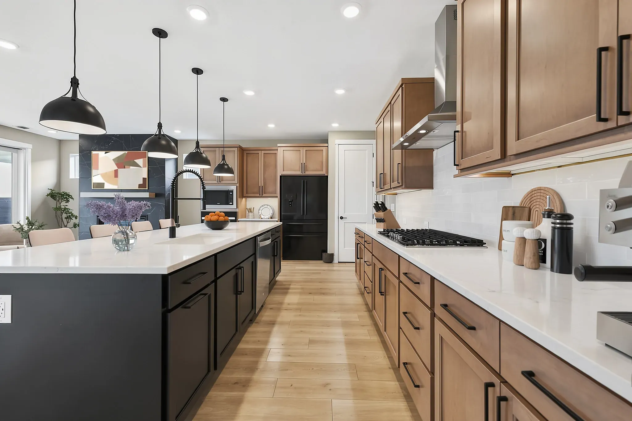Virtually Staged Valnova Connect HS 1215 Kitchen