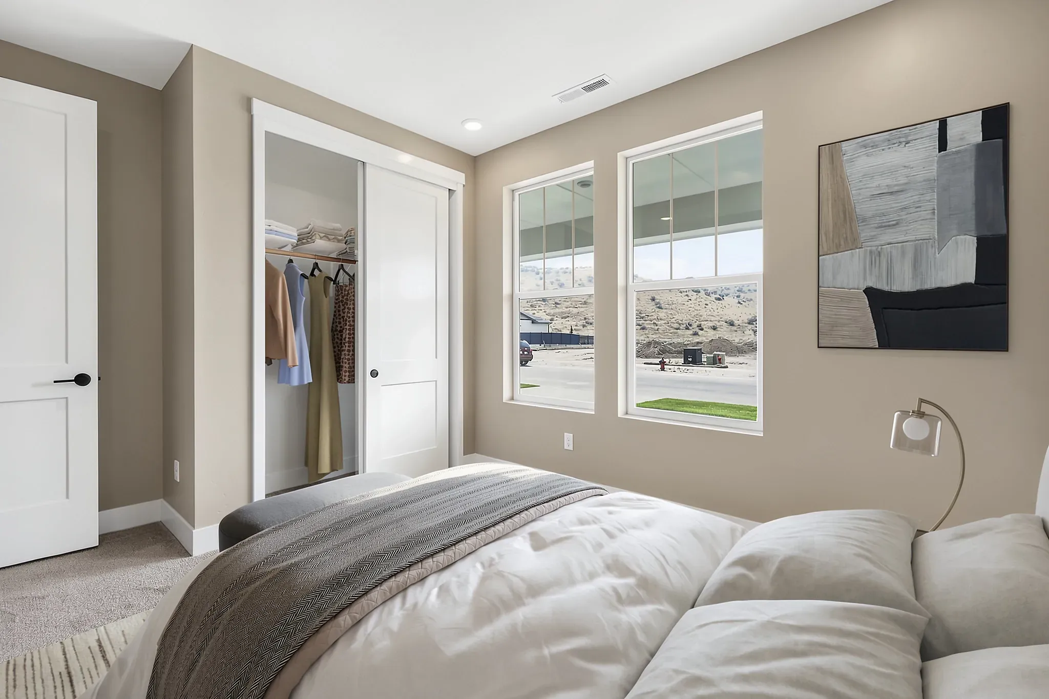Virtually Staged Valnova Connect HS 1215 Guest Bed