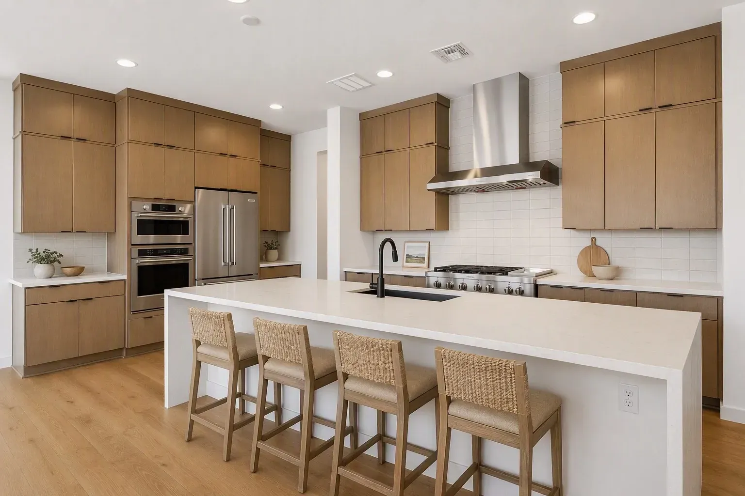 Virtually Staged Kitchen