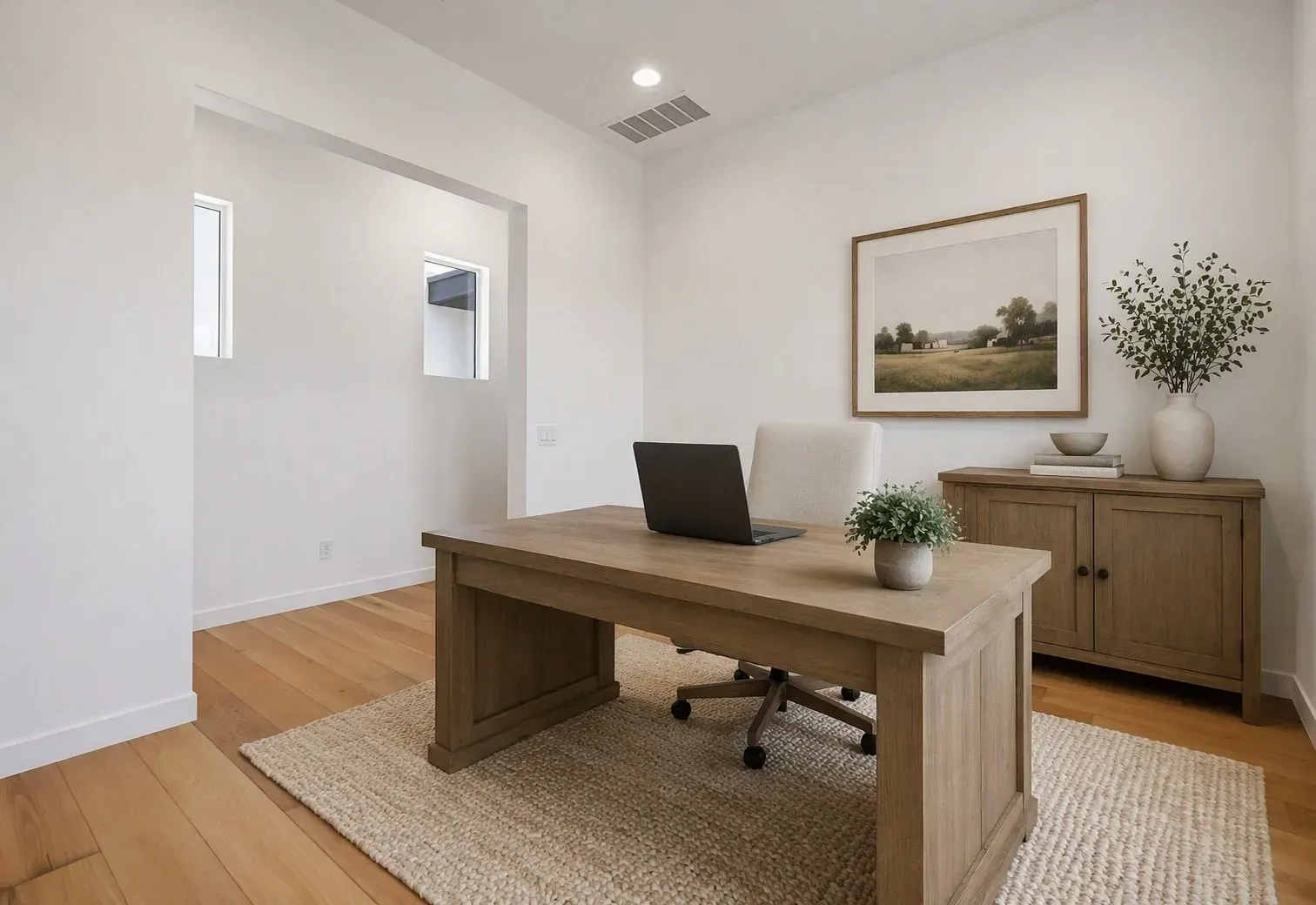 Virtually Staged Office
