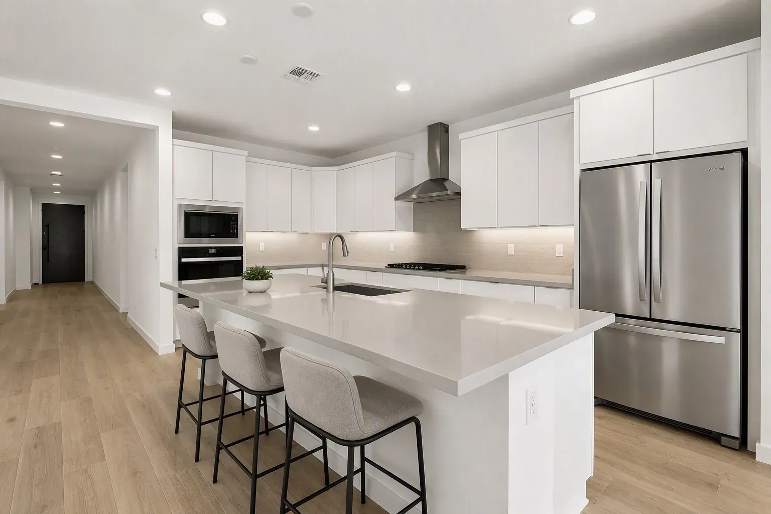 Kitchen Virtually Staged