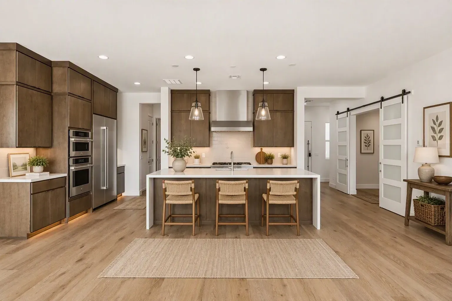 Kitchen Virtually Staged