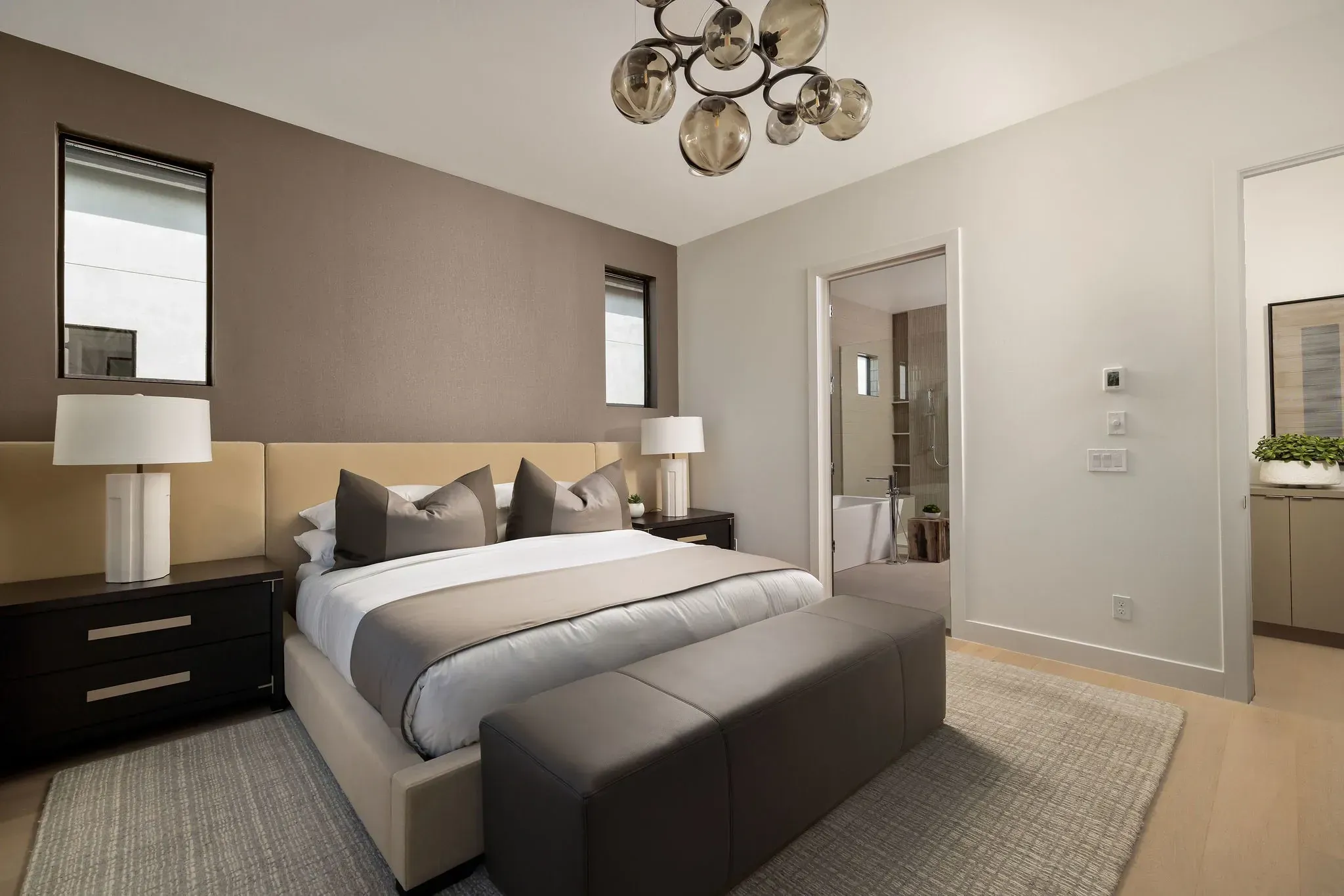Model Home Primary Bedroom