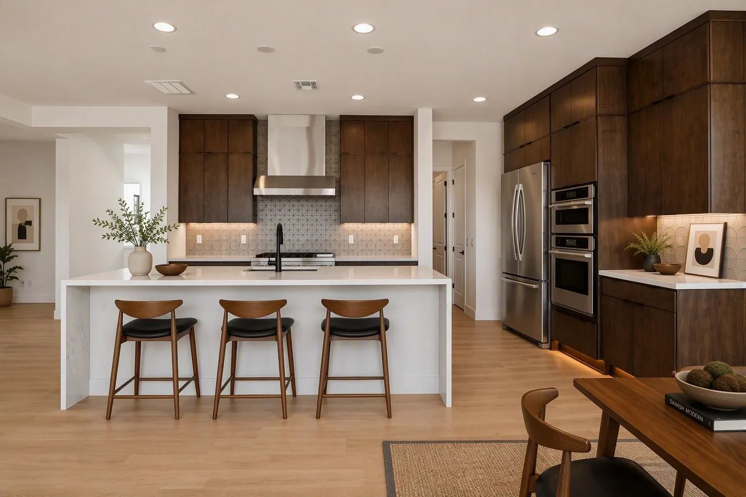 Kitchen Virtually Staged