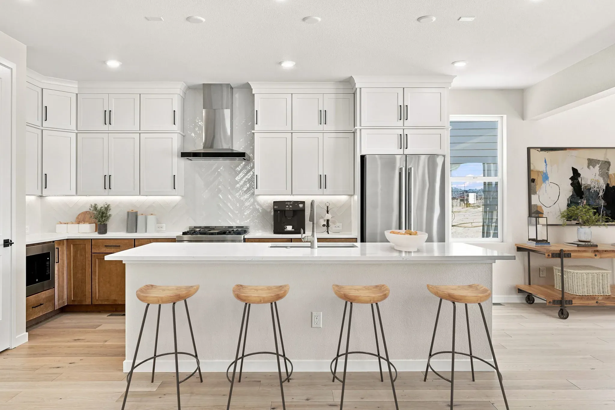 Homesite 8 Kitchen - Virtually Staged