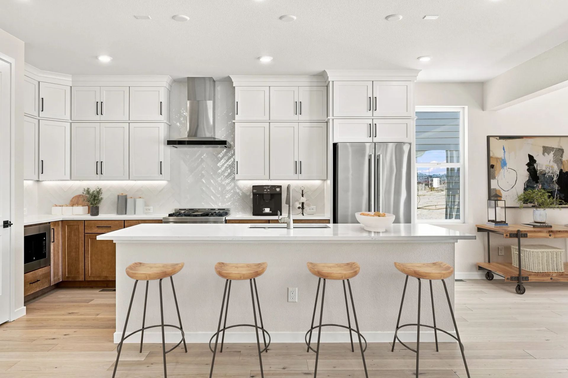 Homesite 8 Kitchen - Virtually Staged