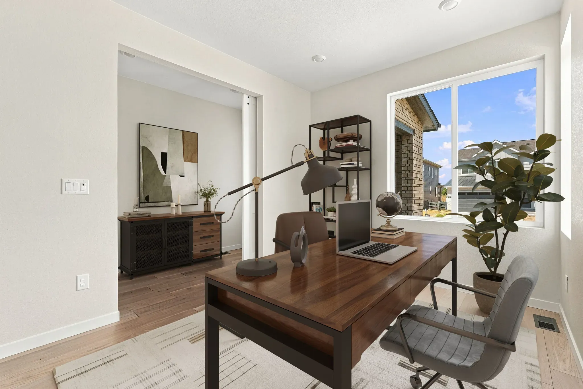 Homesite 8 Study - Virtually Staged