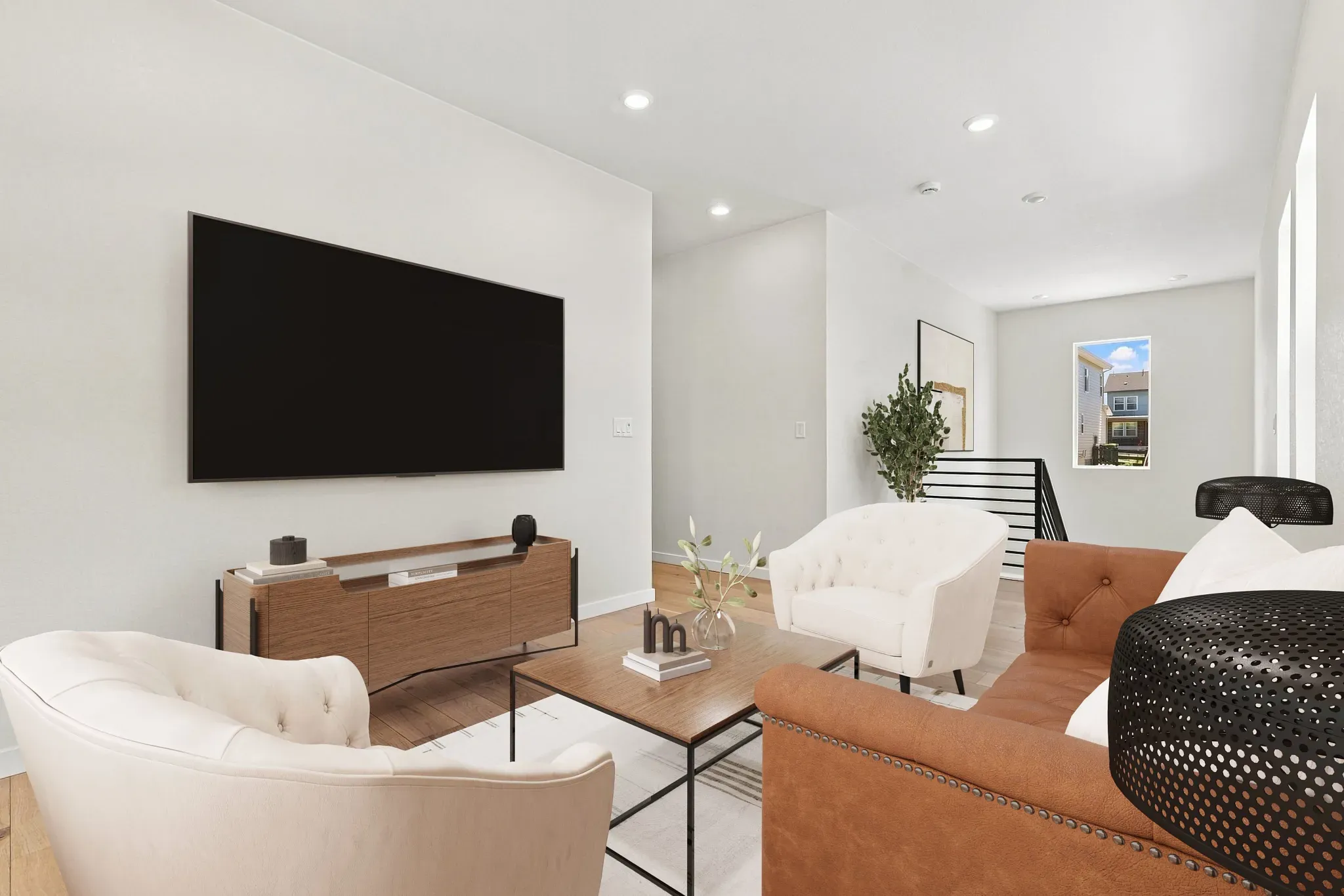 Homesite 8 Loft - Virtually Staged
