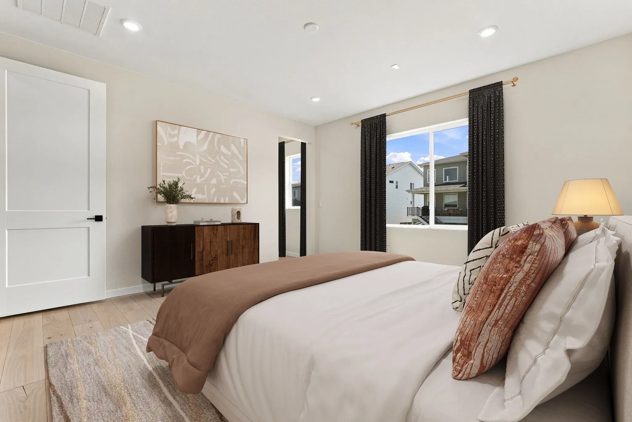 Homesite 8 Primary Bedroom - Virtually Staged