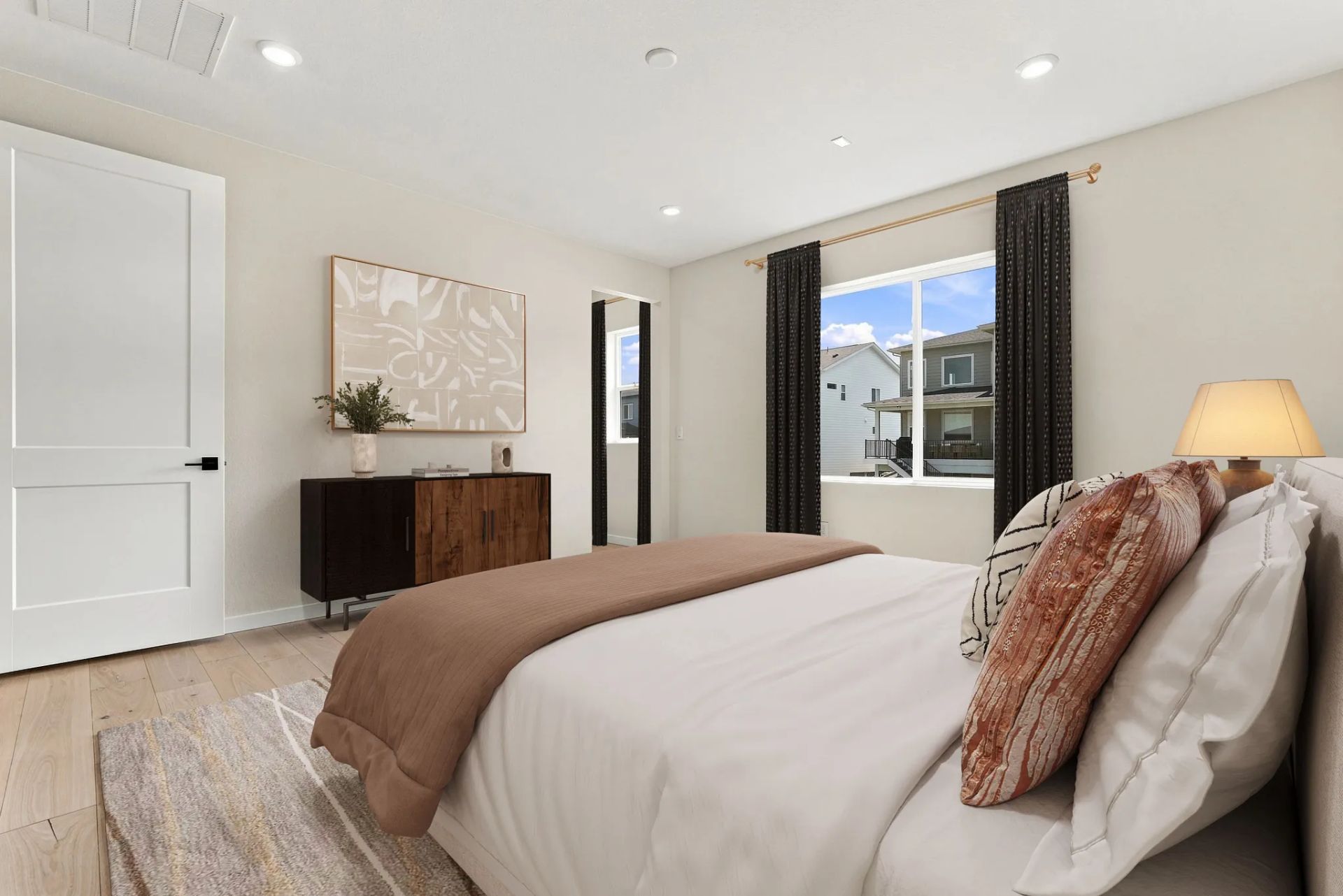Homesite 8 Primary Bedroom - Virtually Staged