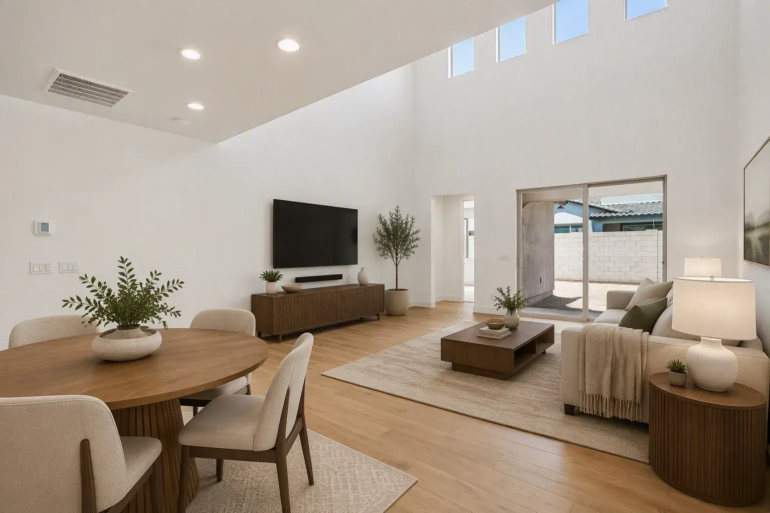 Great Room Virtually Staged
