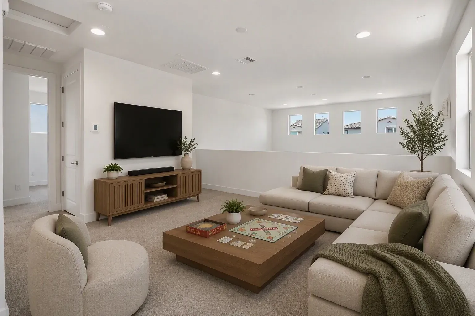 Loft Virtually Staged