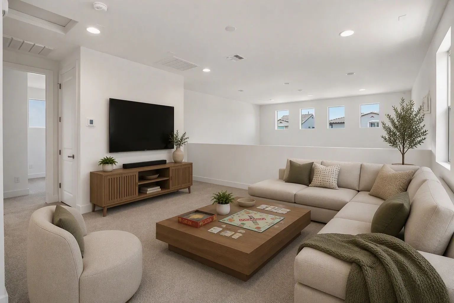 Loft Virtually Staged