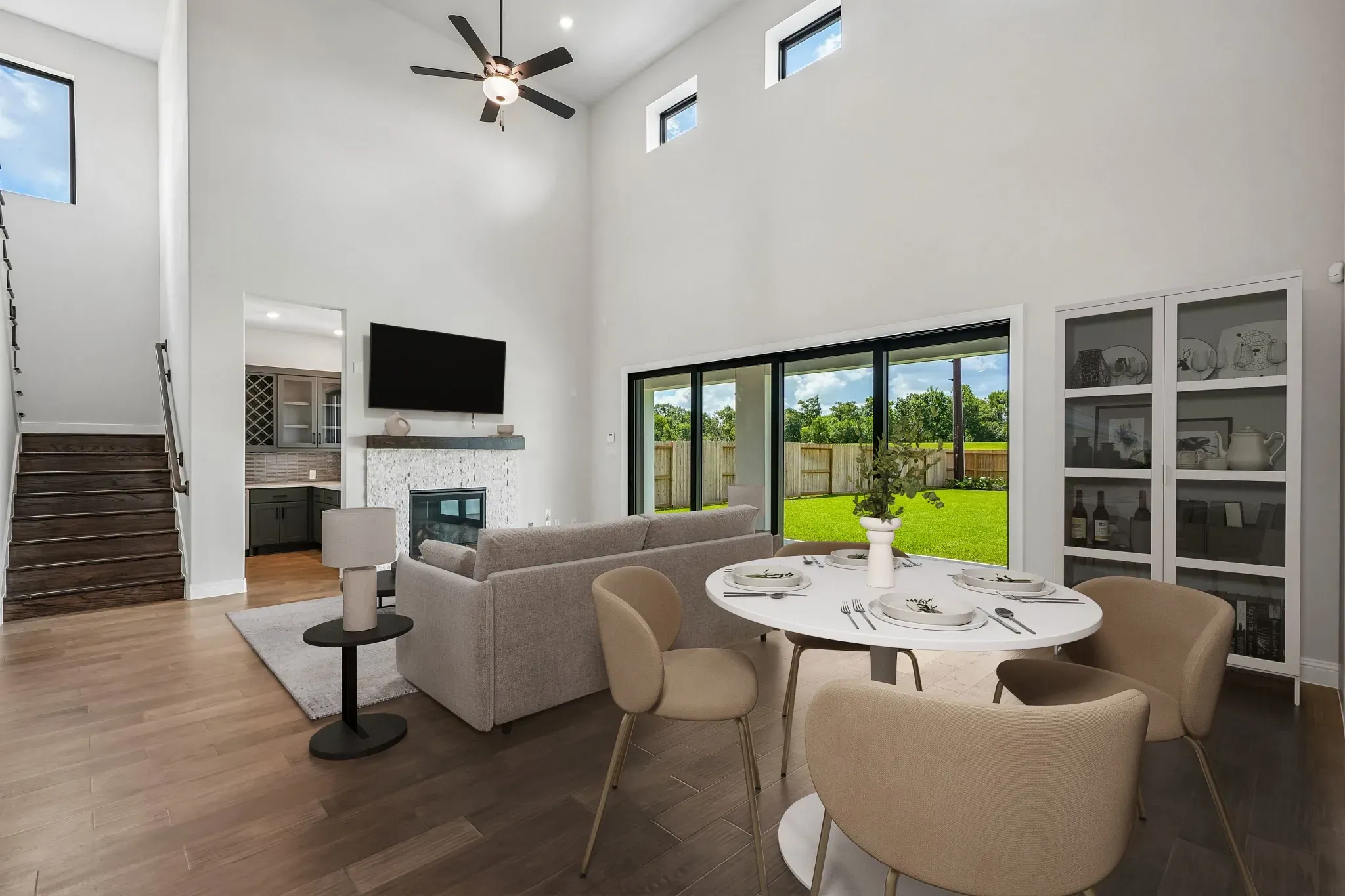 Homesite 6224 Great Room - Staged
