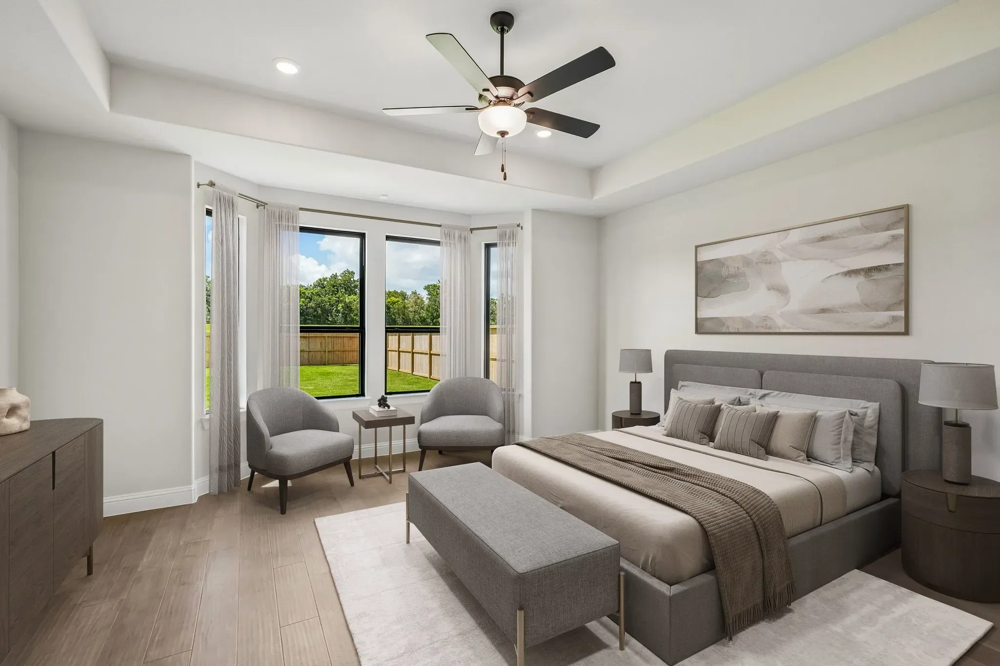 Homesite 6224 Primary Bed - Staged