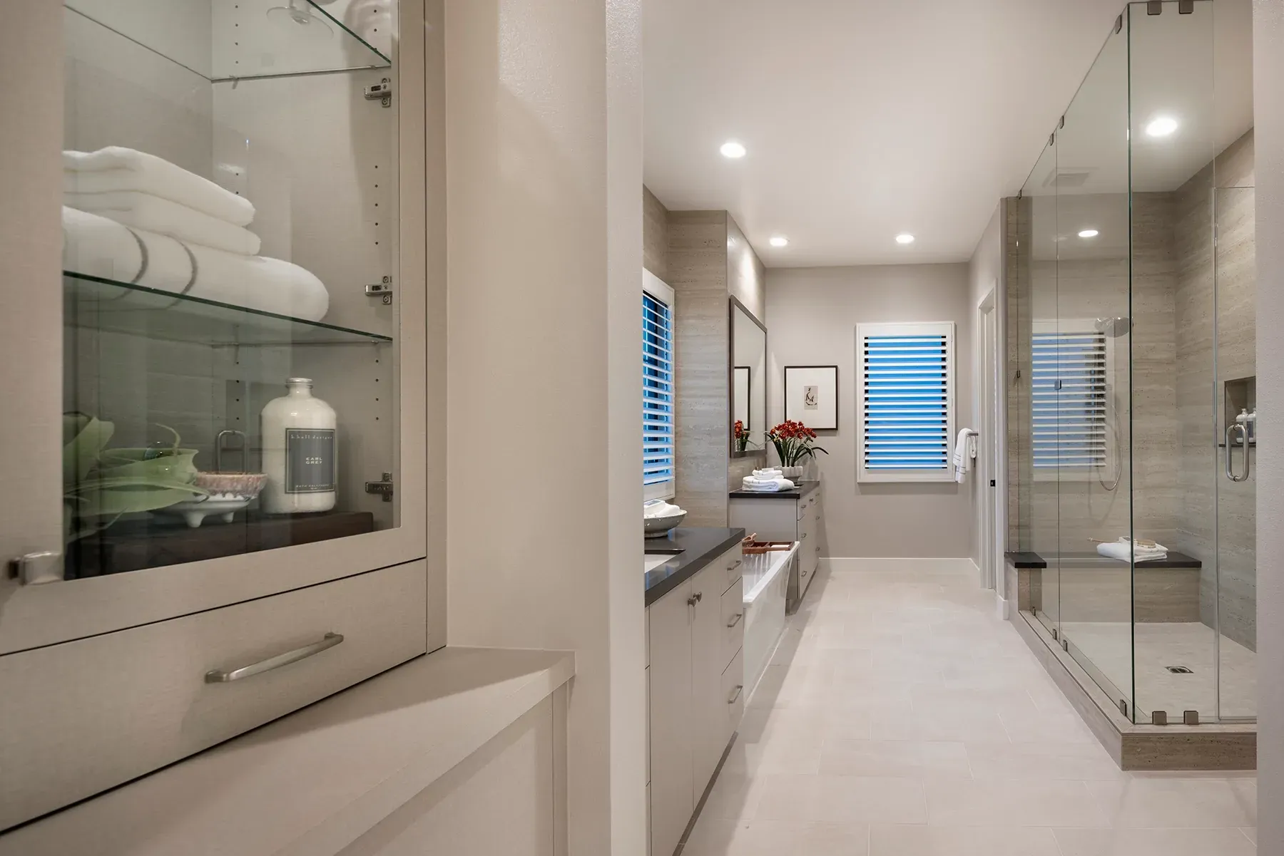 Plan 3 Model Primary Bathroom