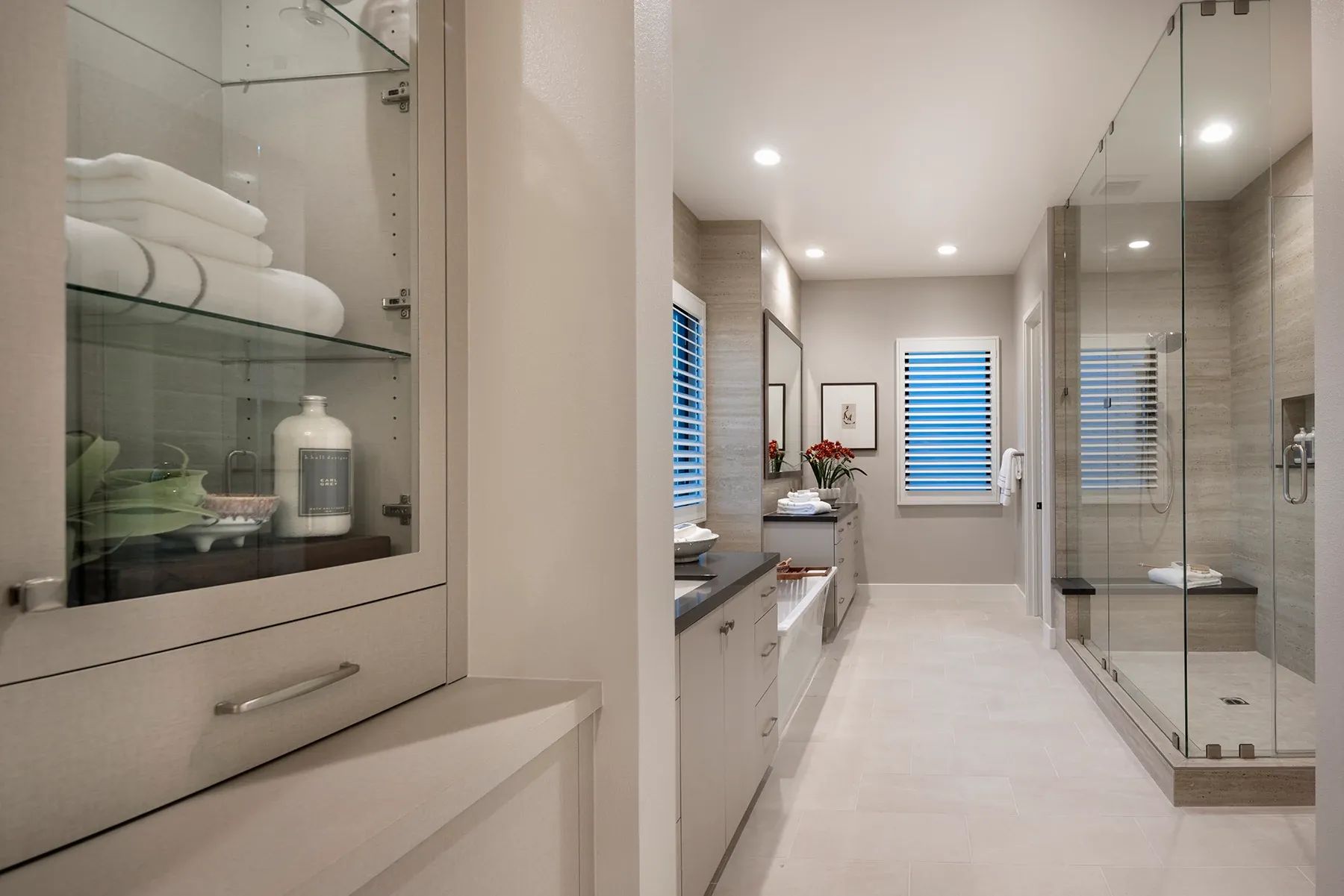 Plan 3 Model Primary Bathroom