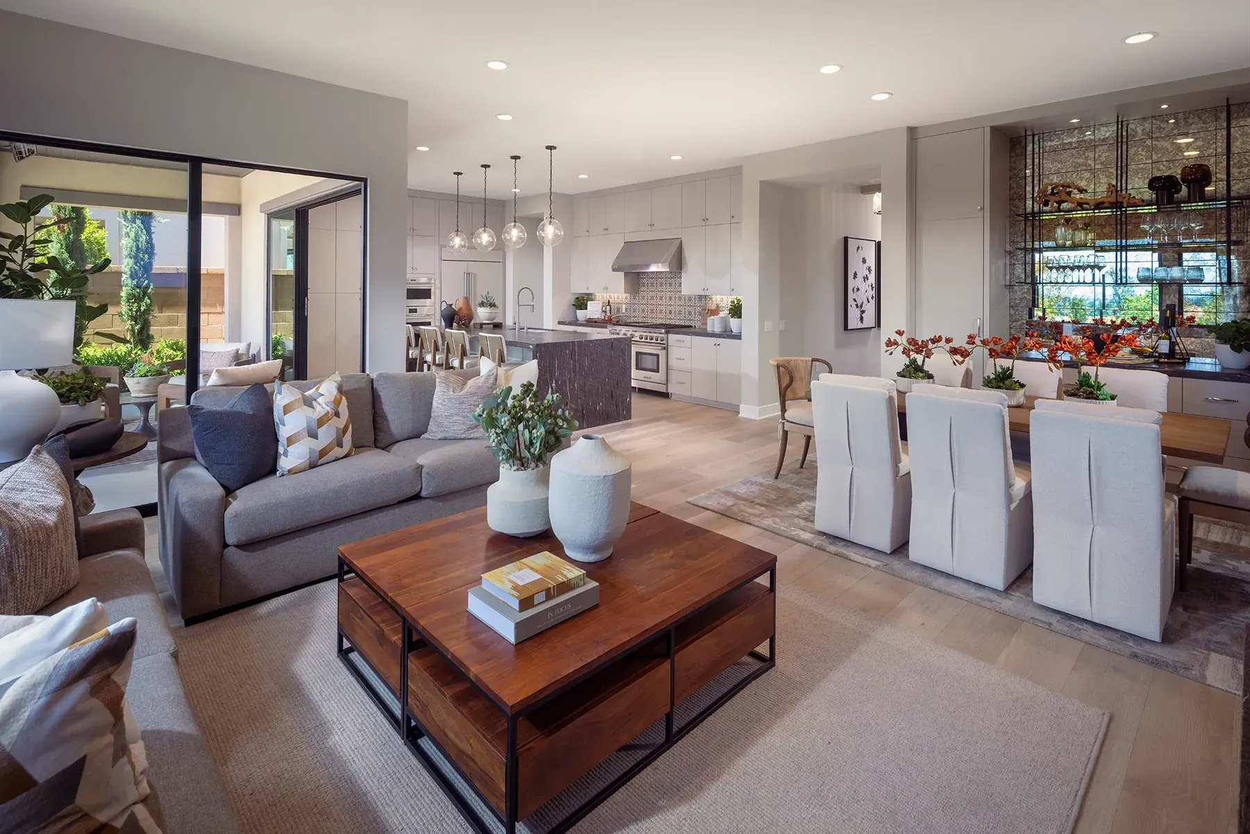 Plan 3 Model Great Room