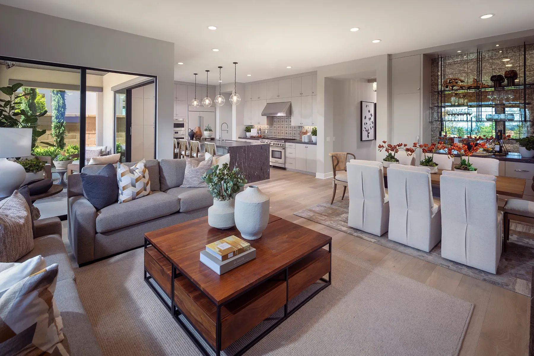 Plan 3 Model Great Room