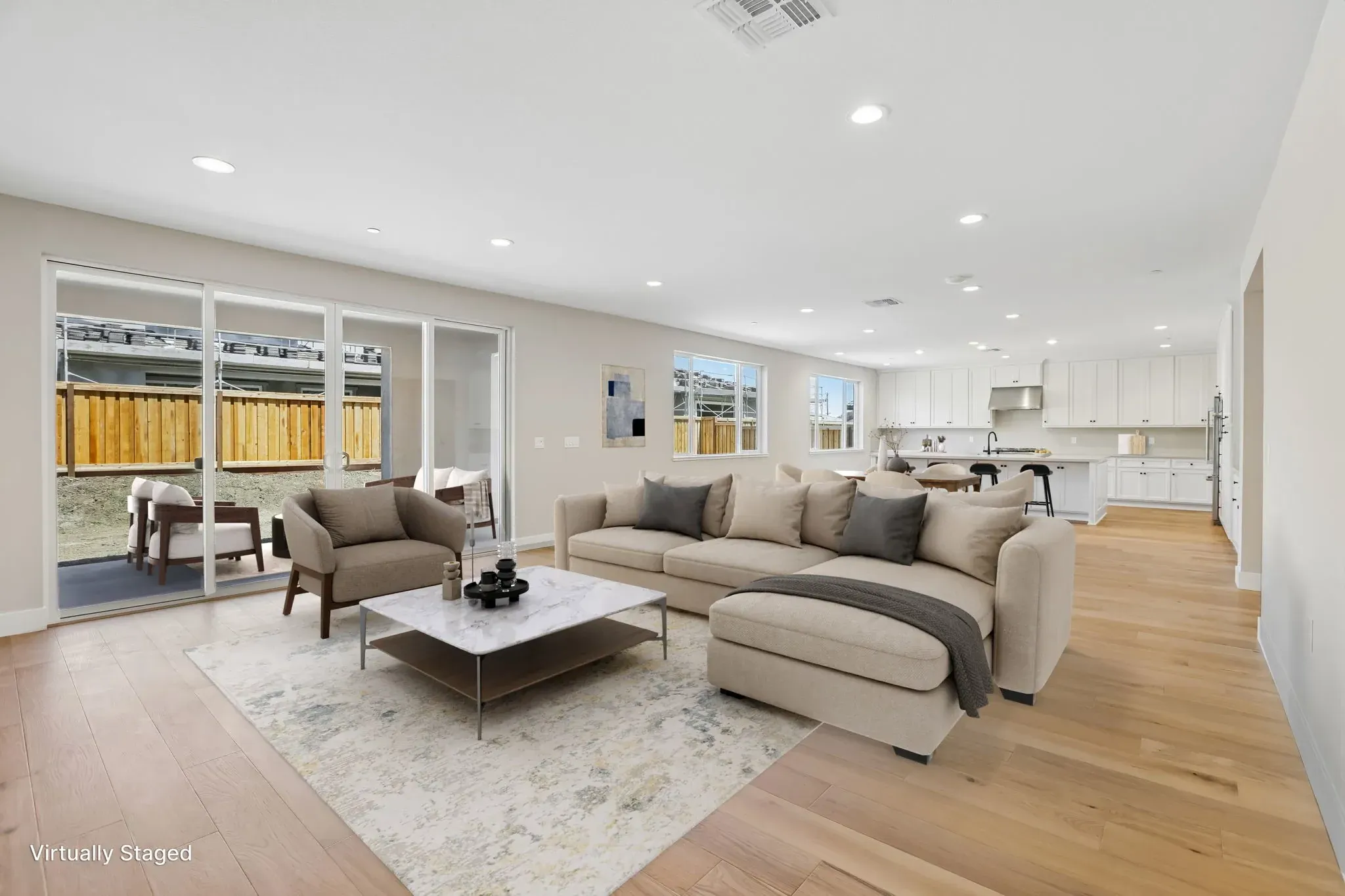 Orchard Grove Homesite 25 Great Room Virtually Sta
