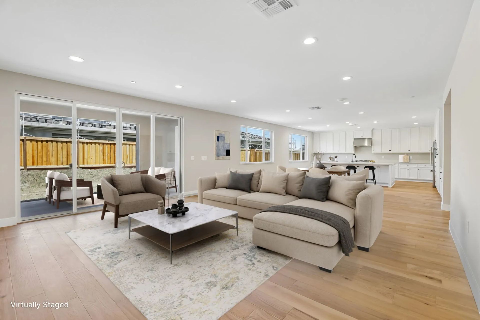 Orchard Grove Homesite 25 Great Room Virtually Sta