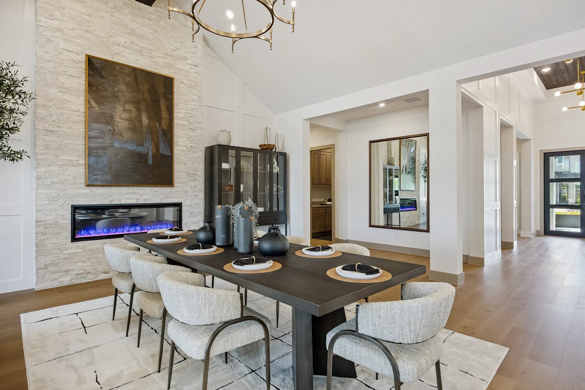Plan 6029 Dining Room - Staged