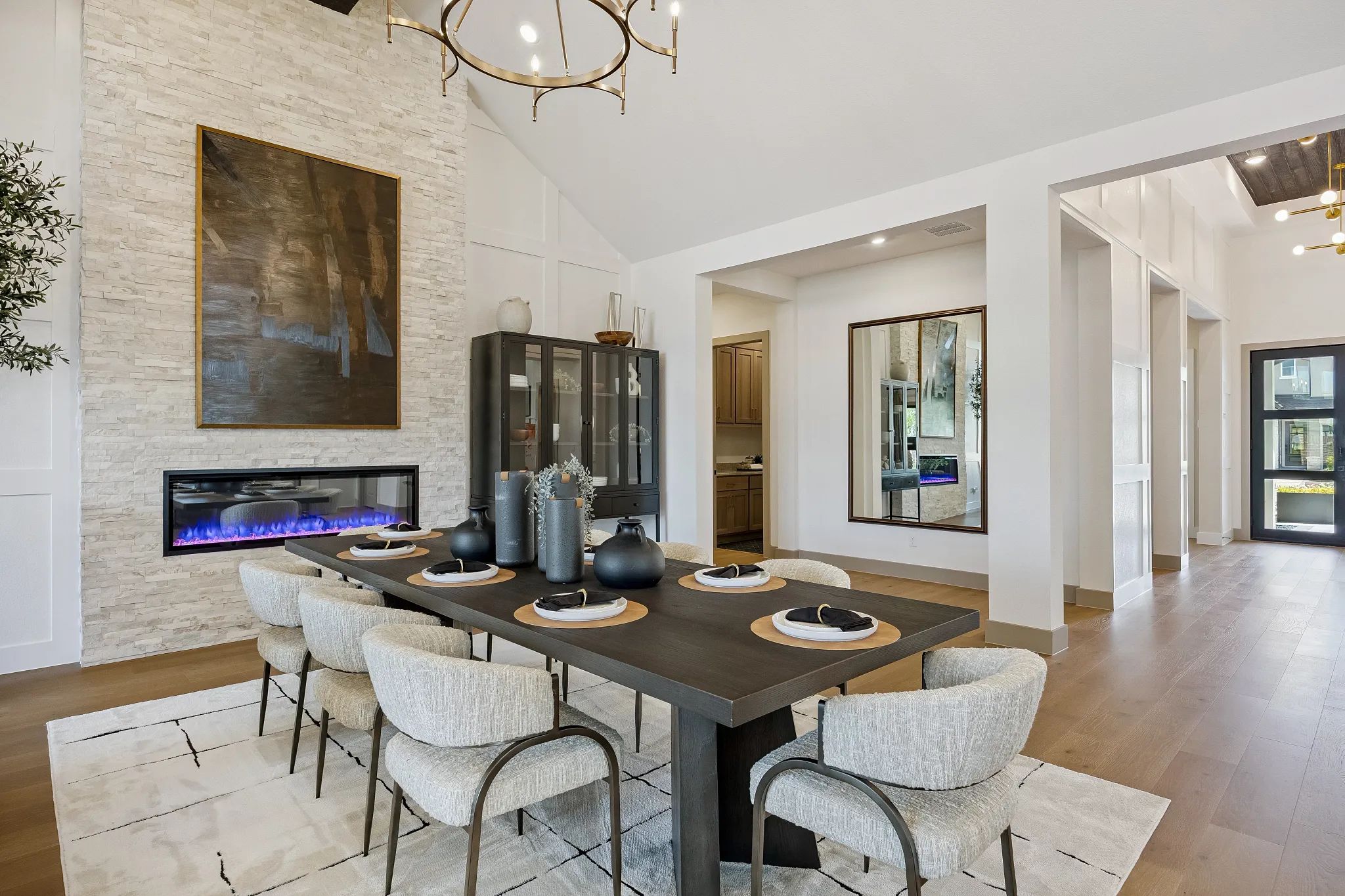 Plan 6029 Dining Room - Staged