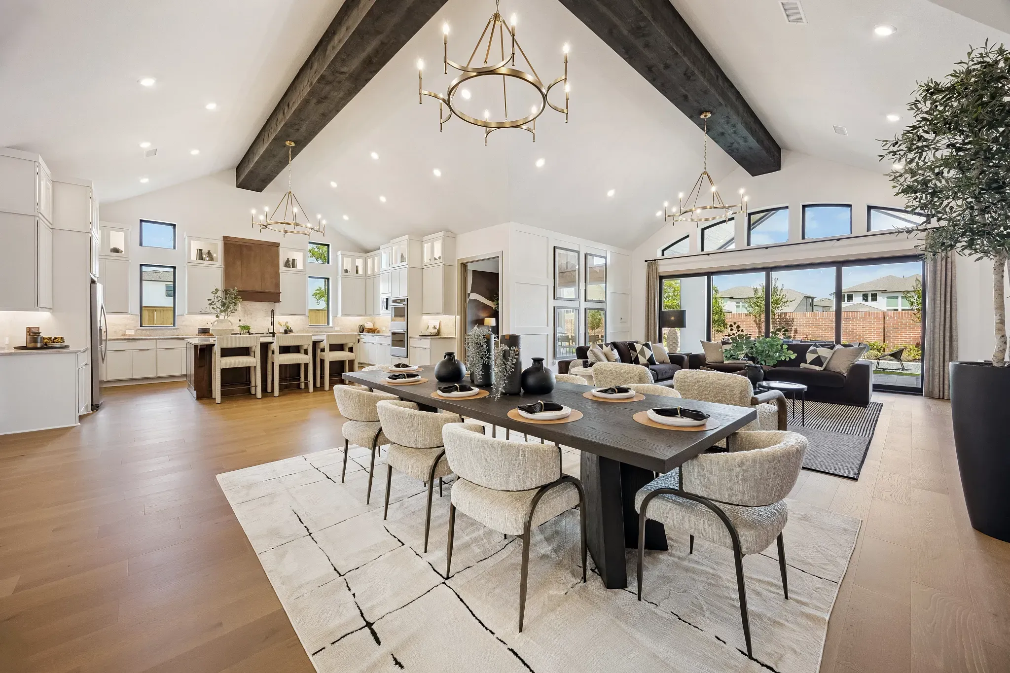 Plan 6029 Dining Room - Staged