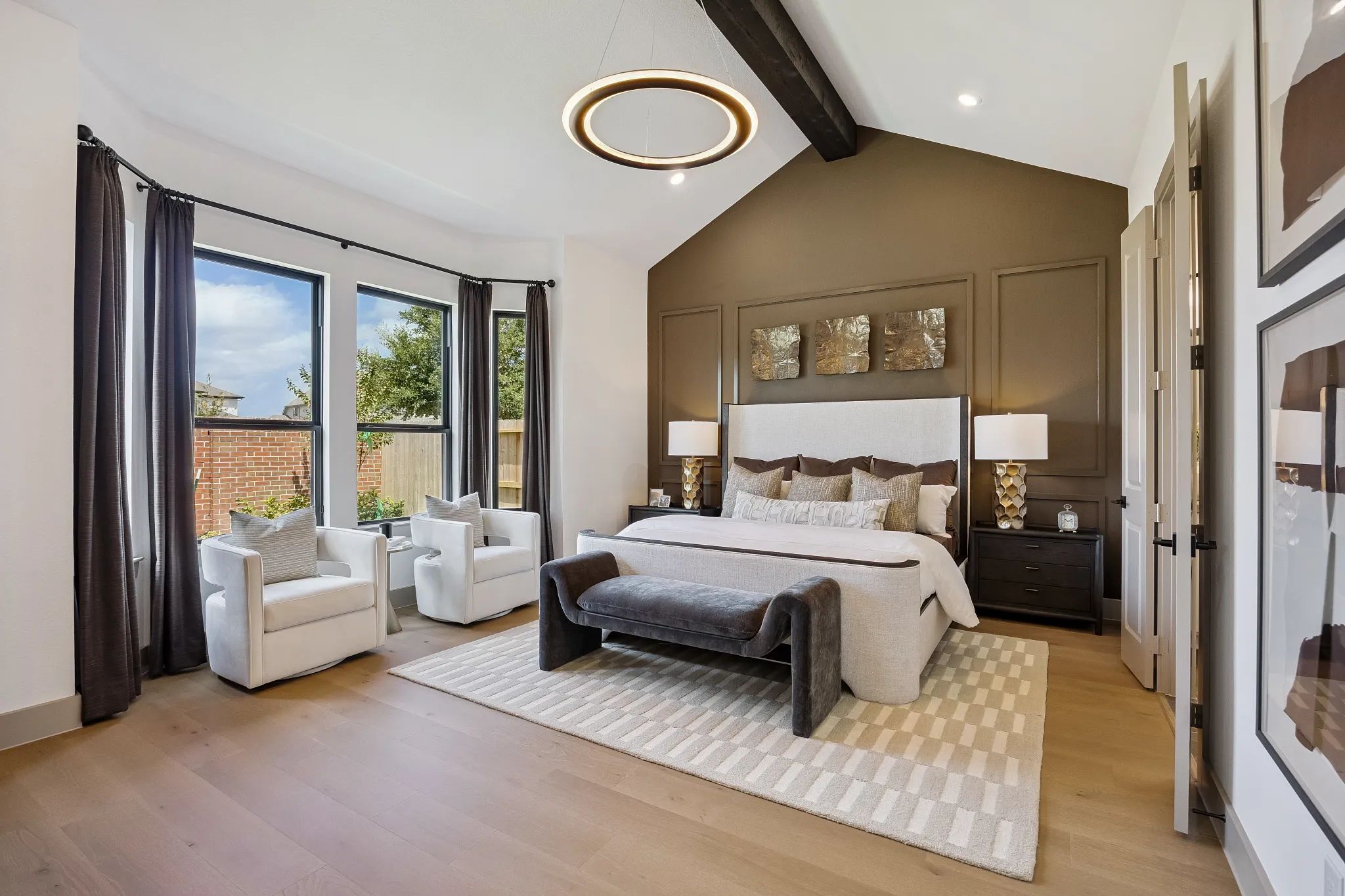 Plan 6029 Primary Bed - Staged