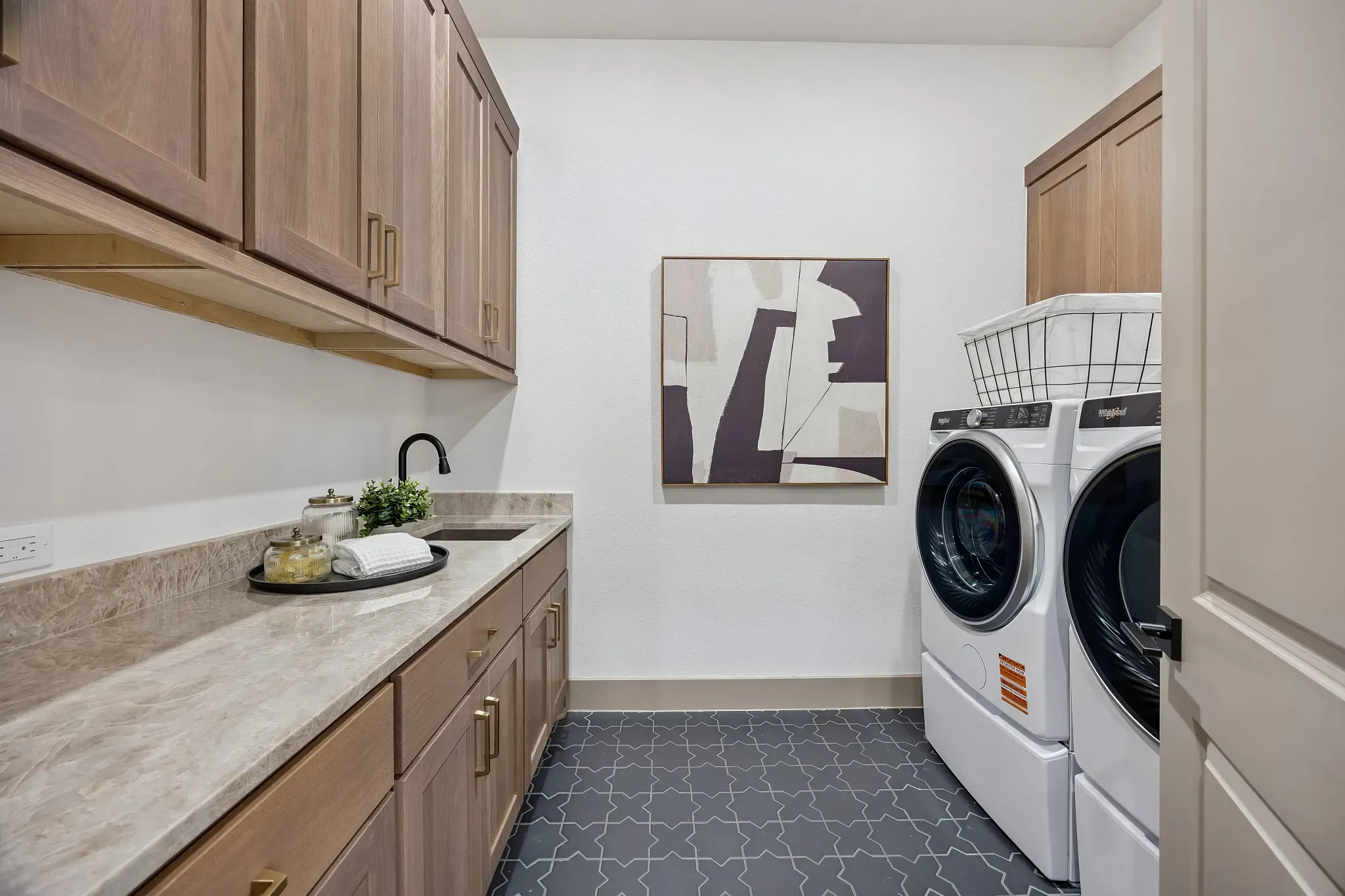 Plan 6029 Laundry Room - Staged
