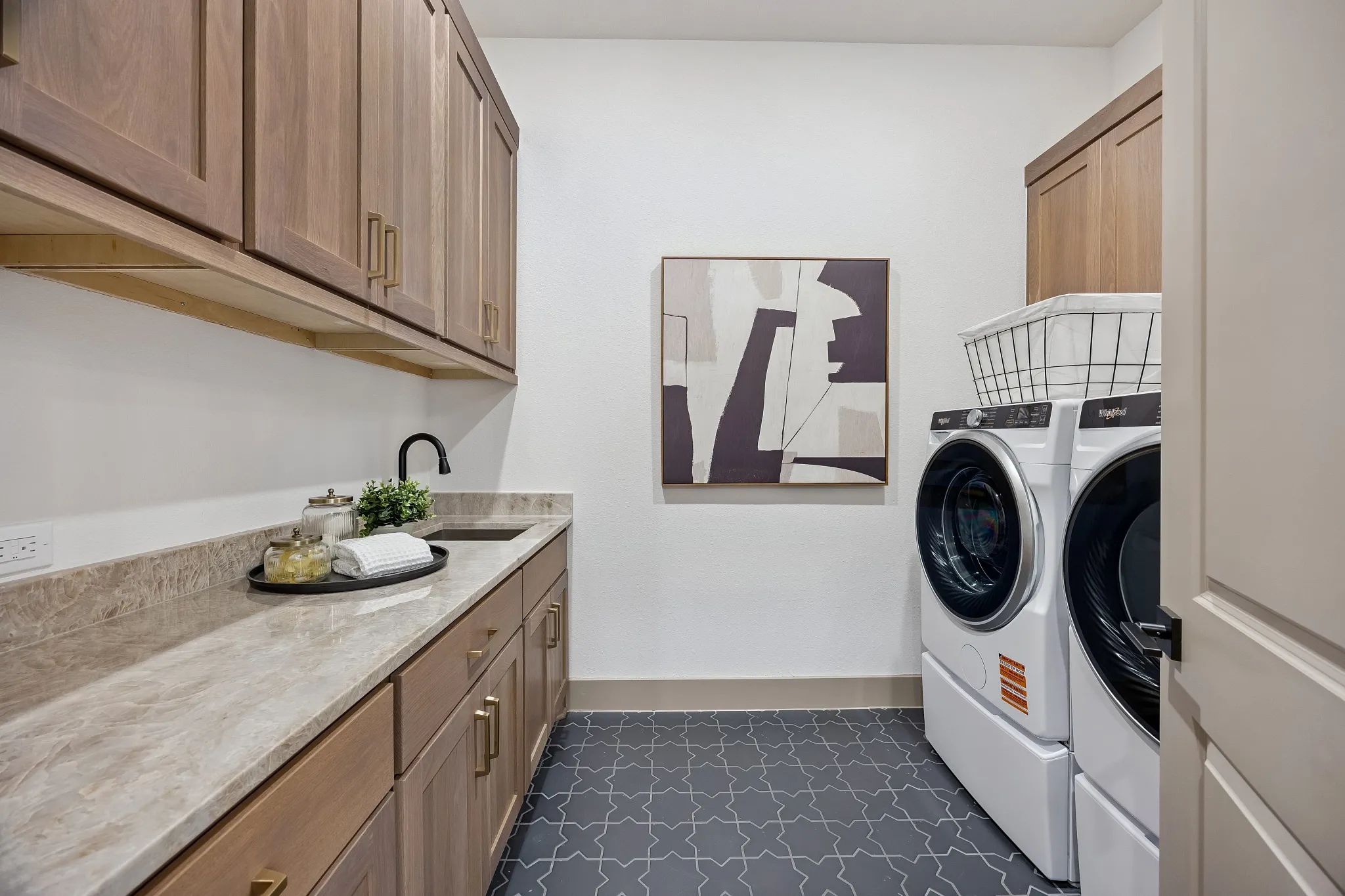 Plan 6029 Laundry Room - Staged