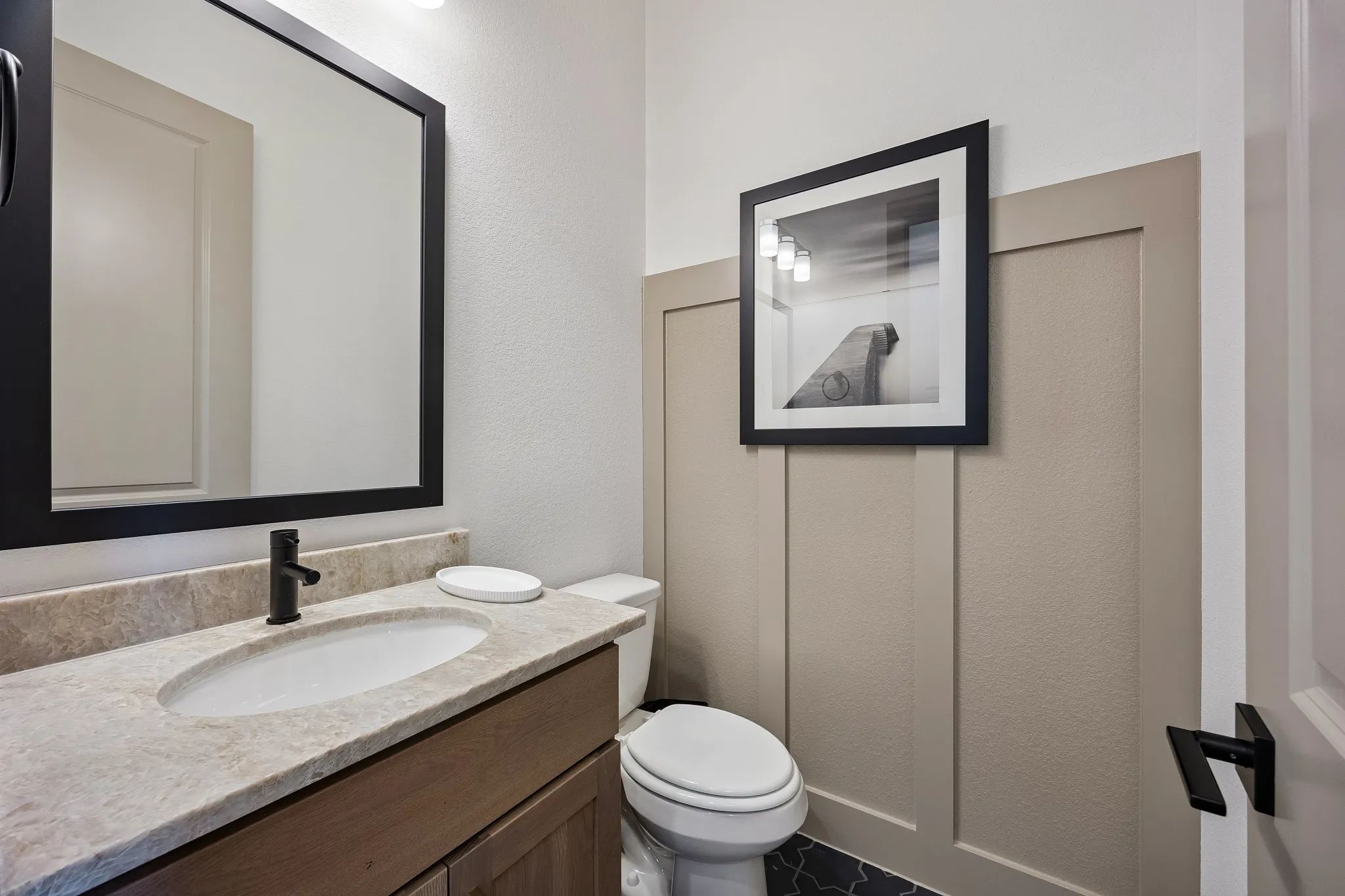 Plan 6029 Powder Room - Staged