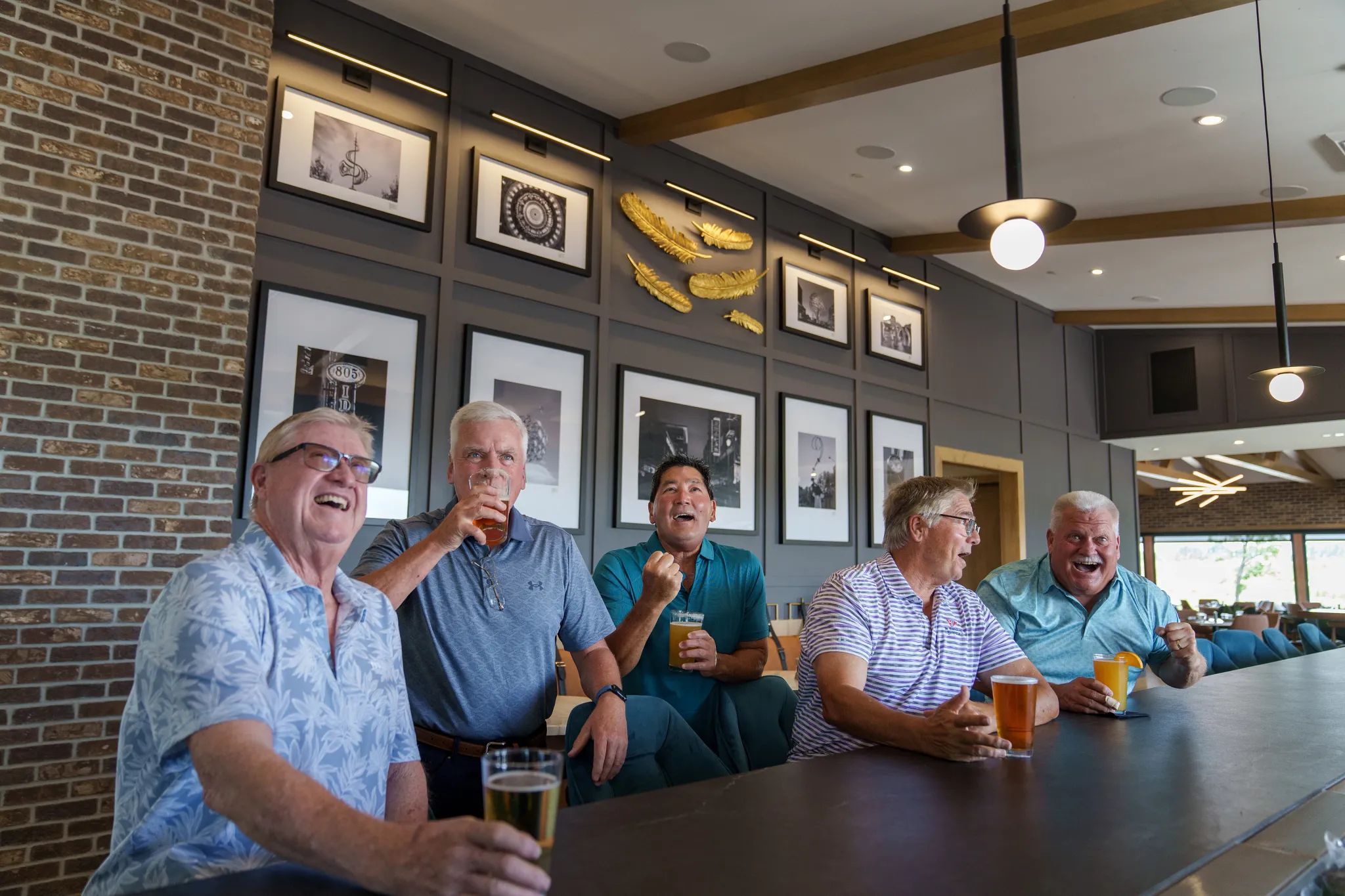 Guys Hanging Out Together