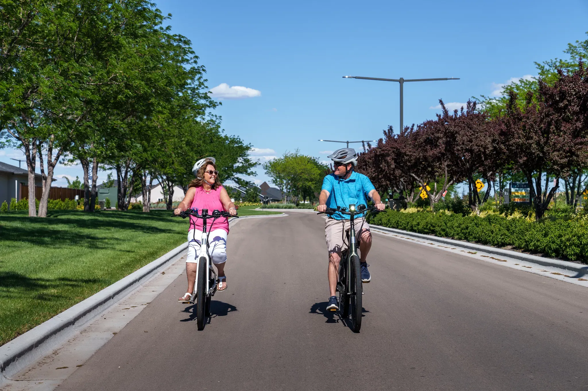 People Biking
