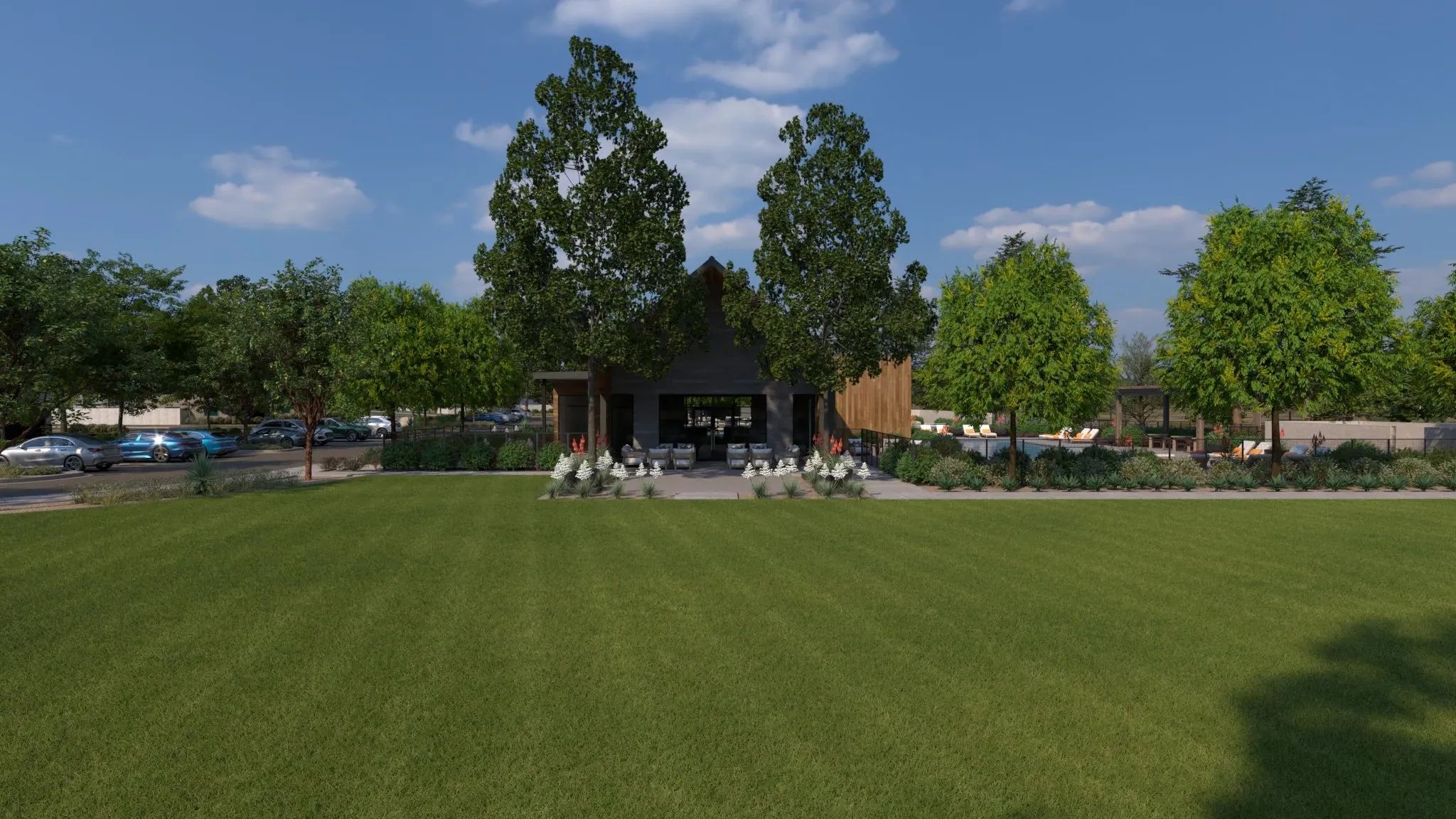 Open Wellness + Social Club Fitness Lawn