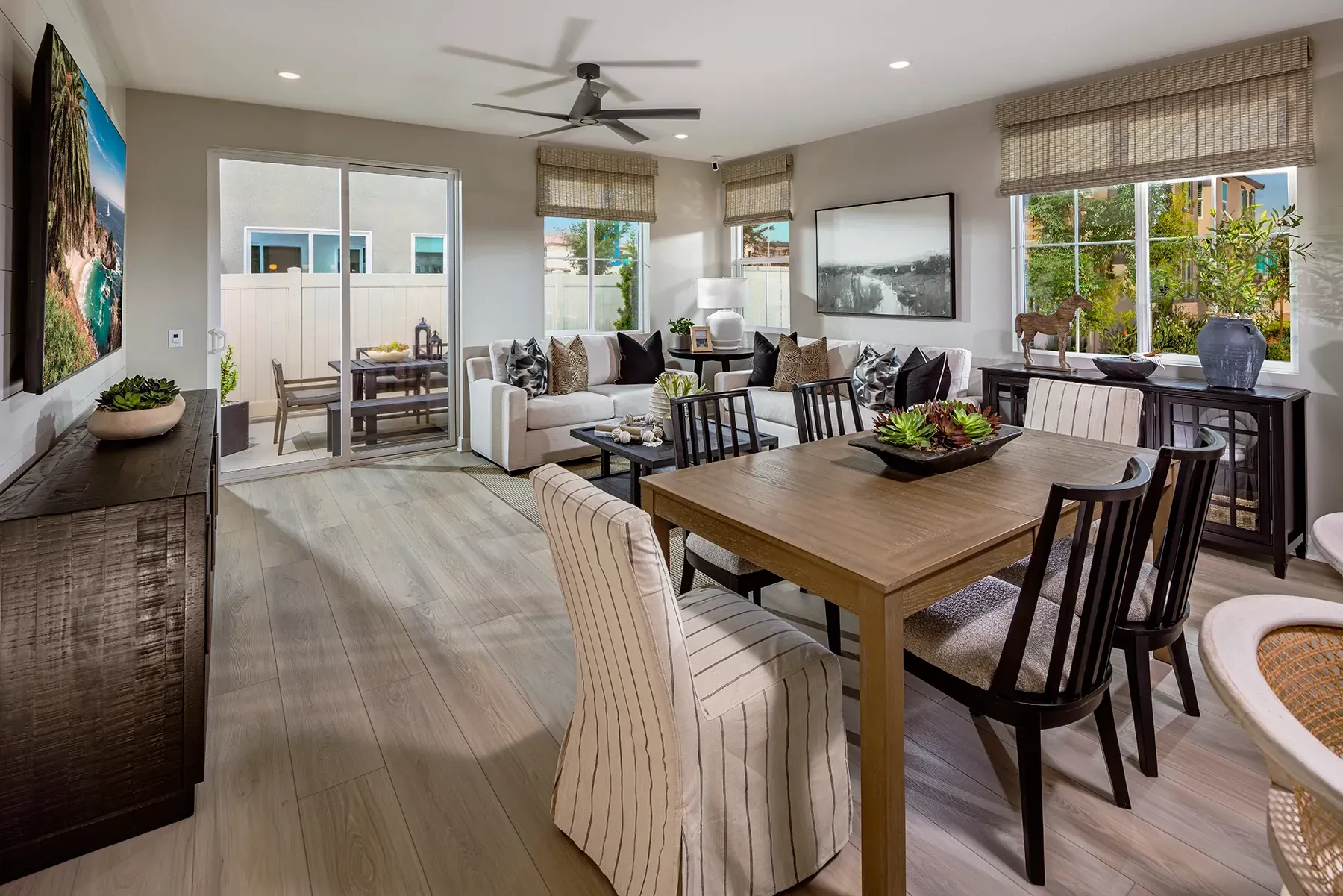Plan 1 Model Great Room