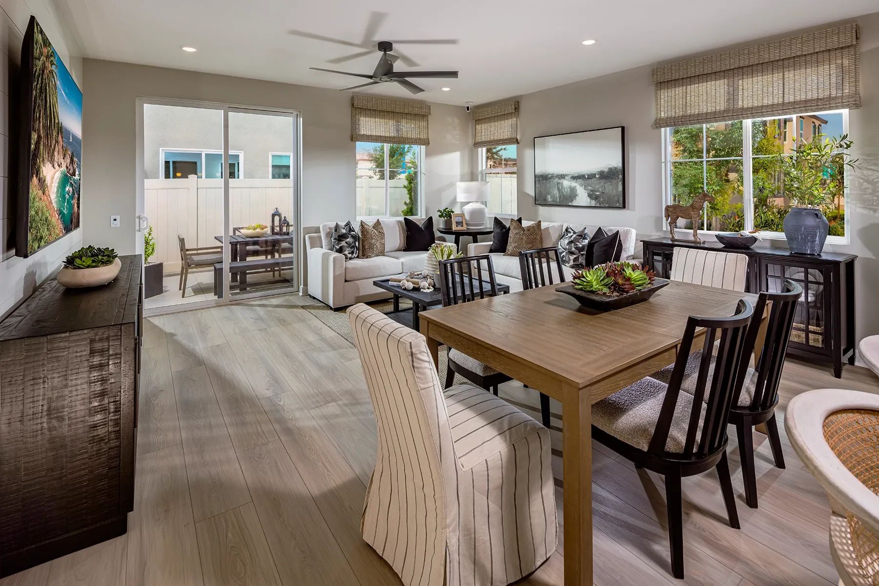 Plan 1 Model Great Room