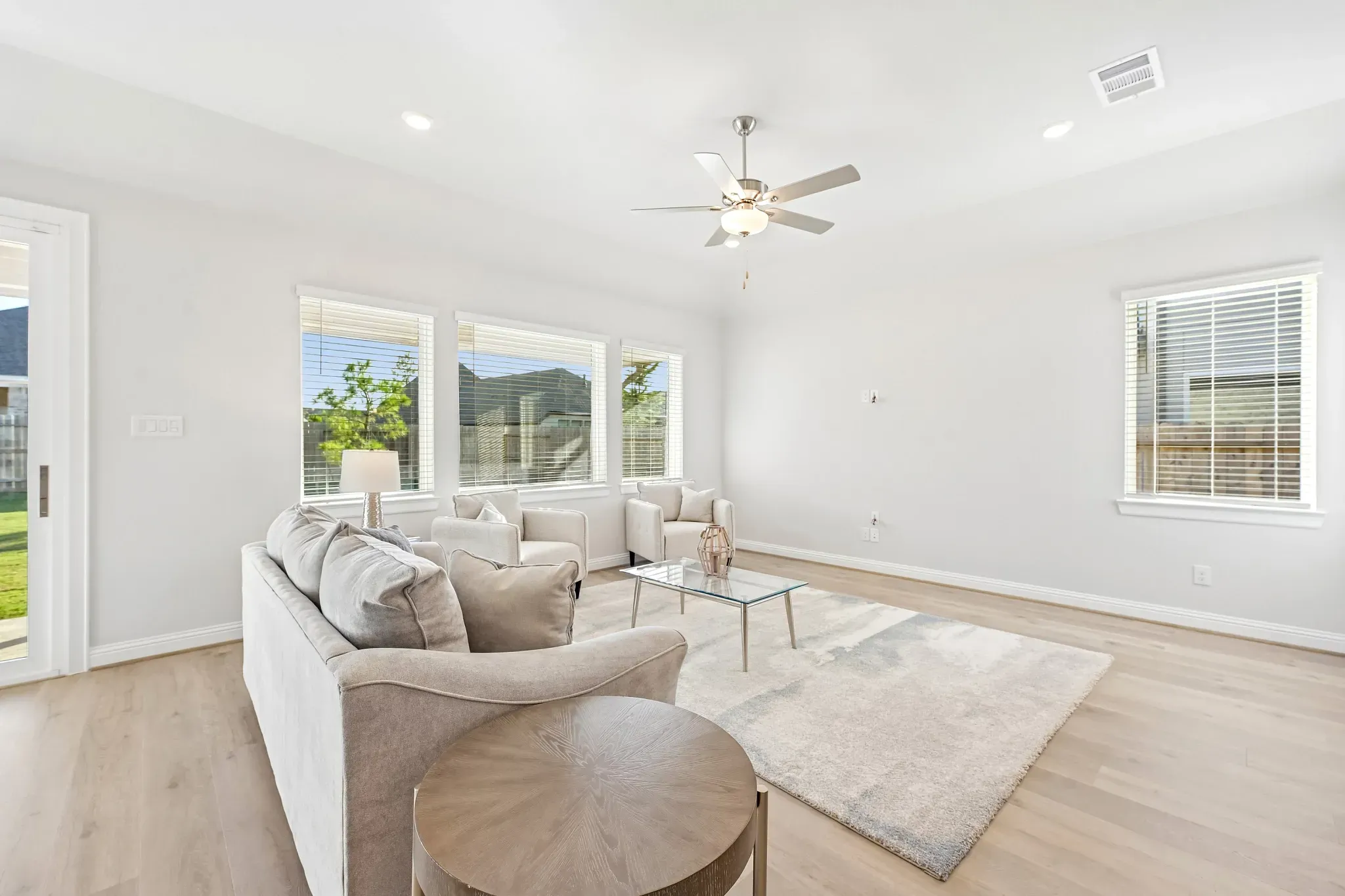 Homesite 5210 Great Room - Staged