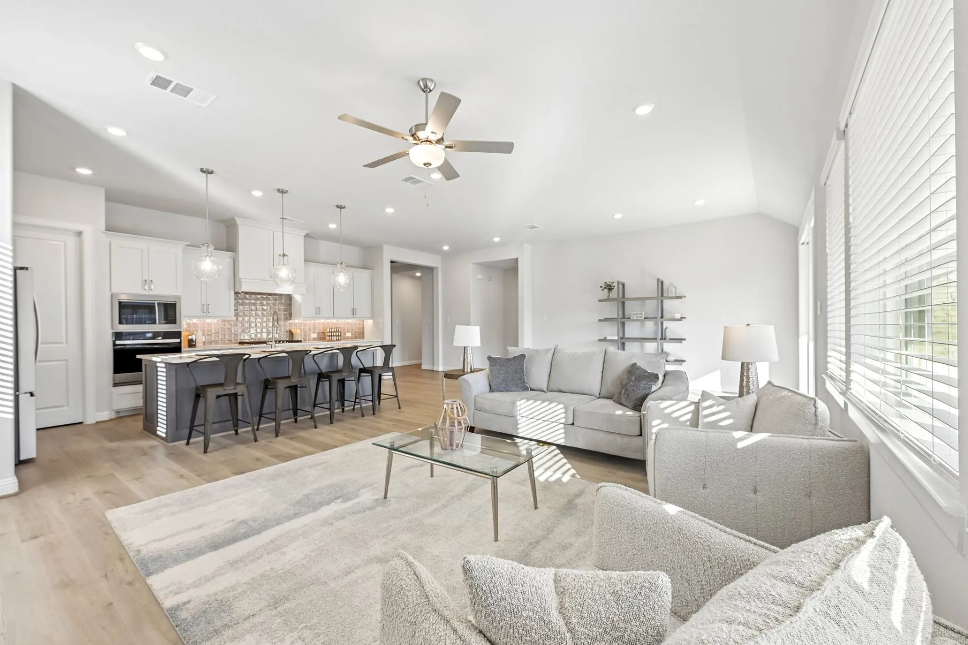 Homesite 5210 Great Room - Staged