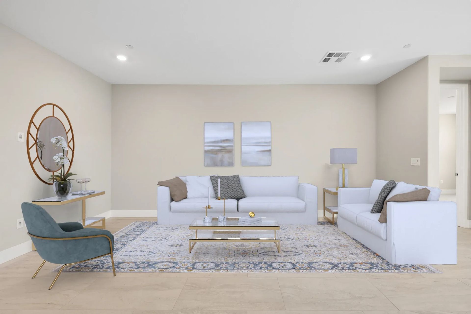 Valletta Virtually Staged Great Room