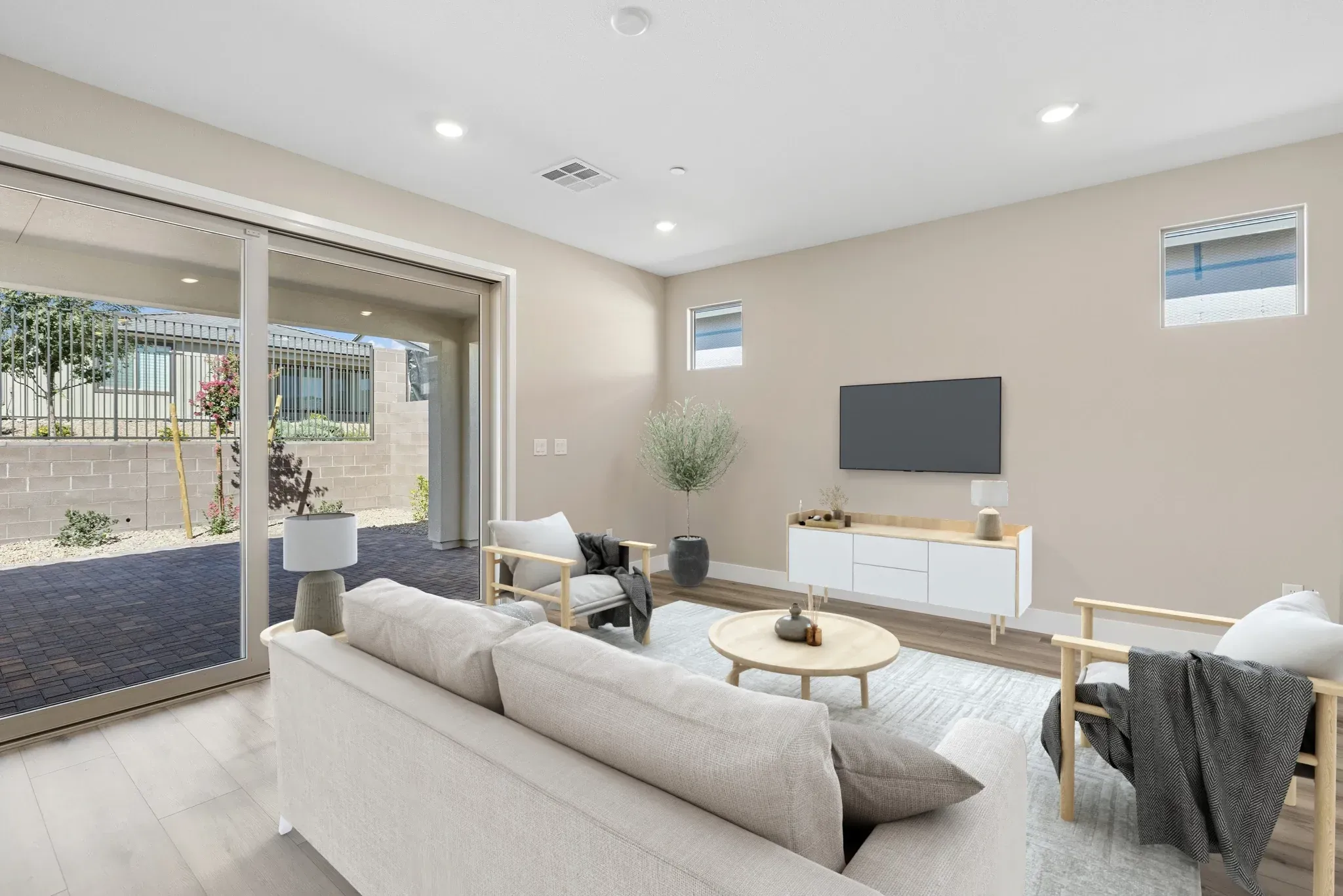 Synergy Virtually Staged Great Room