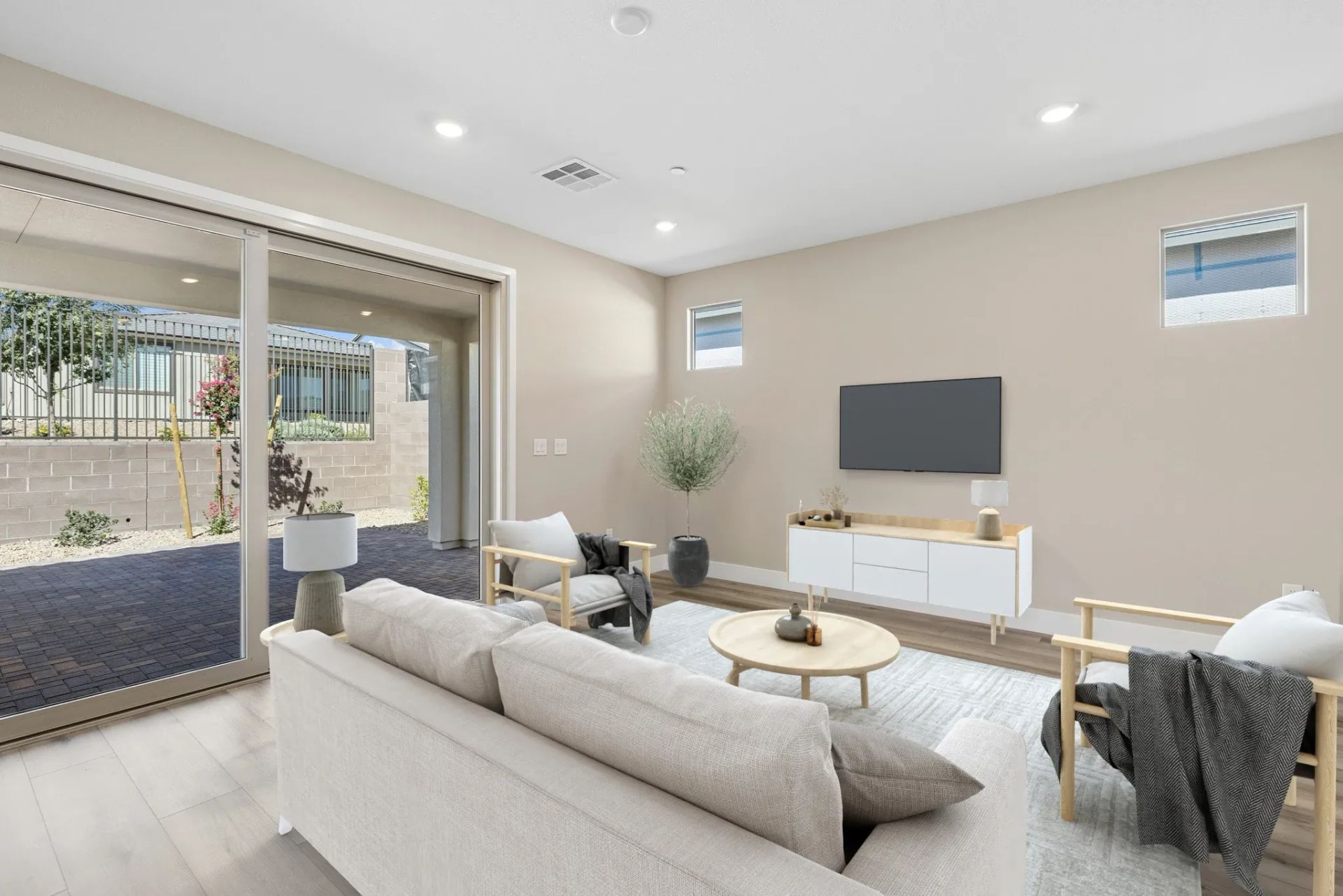 Synergy Virtually Staged Great Room