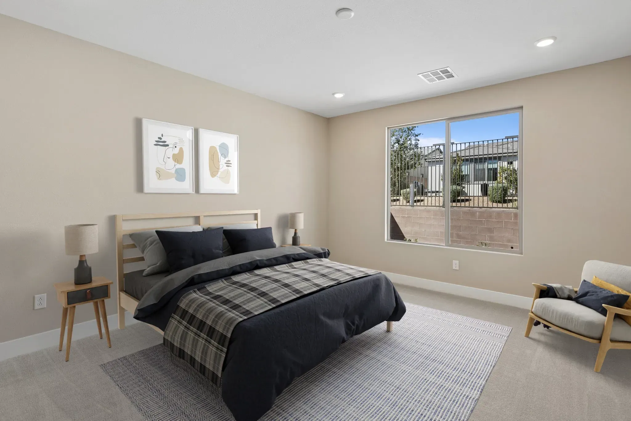 Synergy Virtually Staged Primary Bed