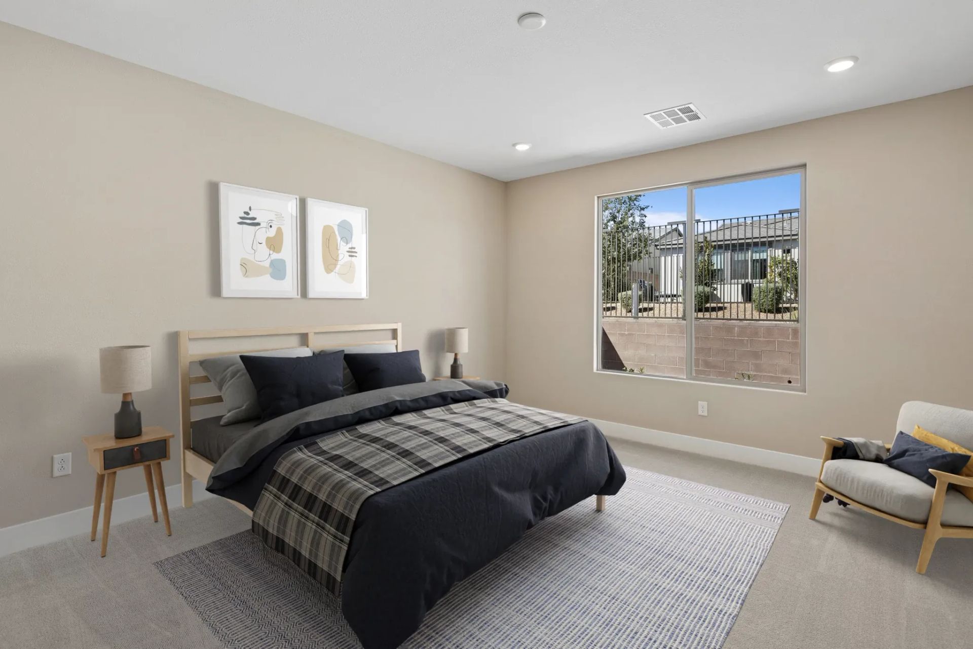 Synergy Virtually Staged Primary Bed
