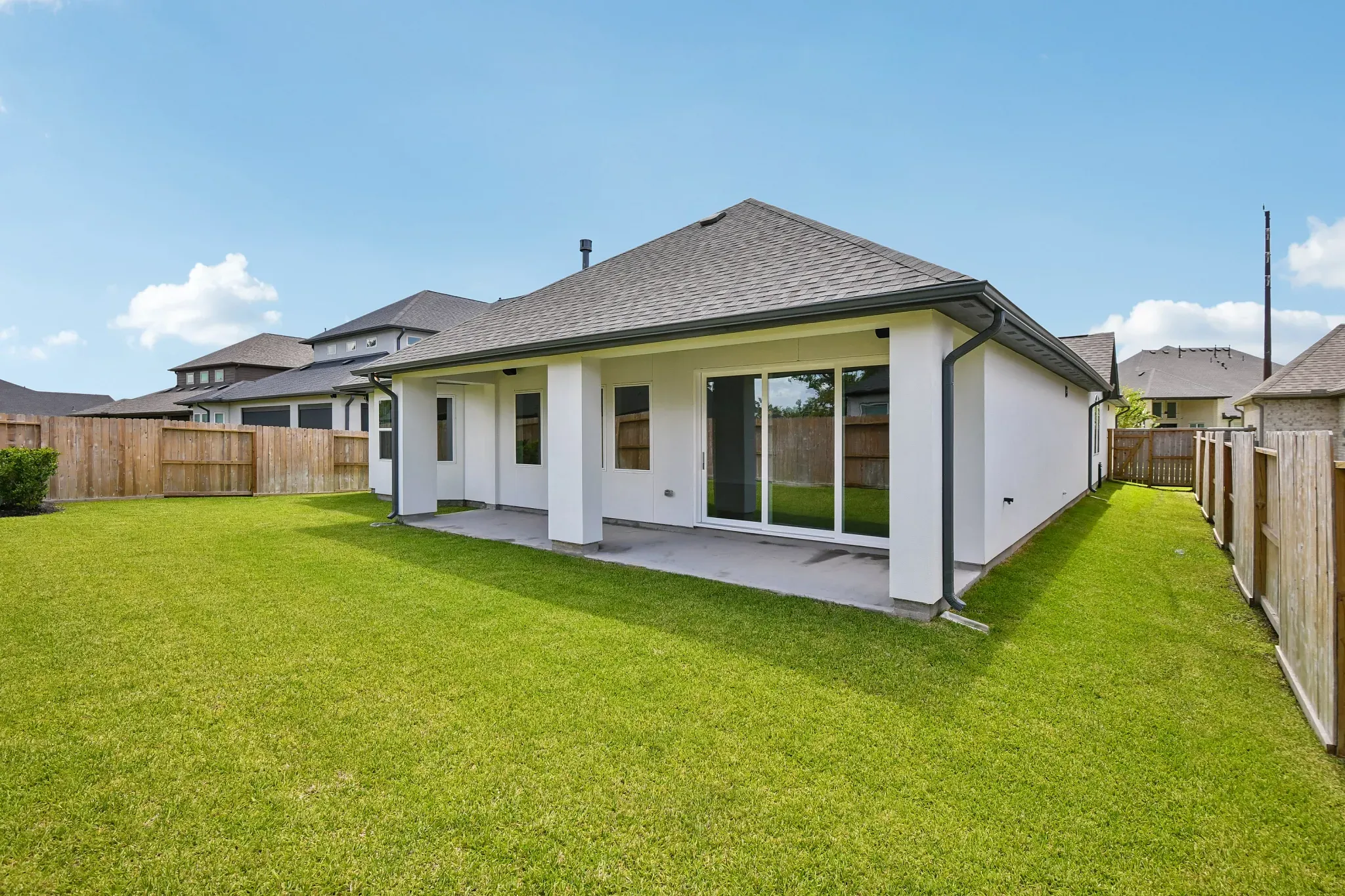 Homesite 4205 Backyard