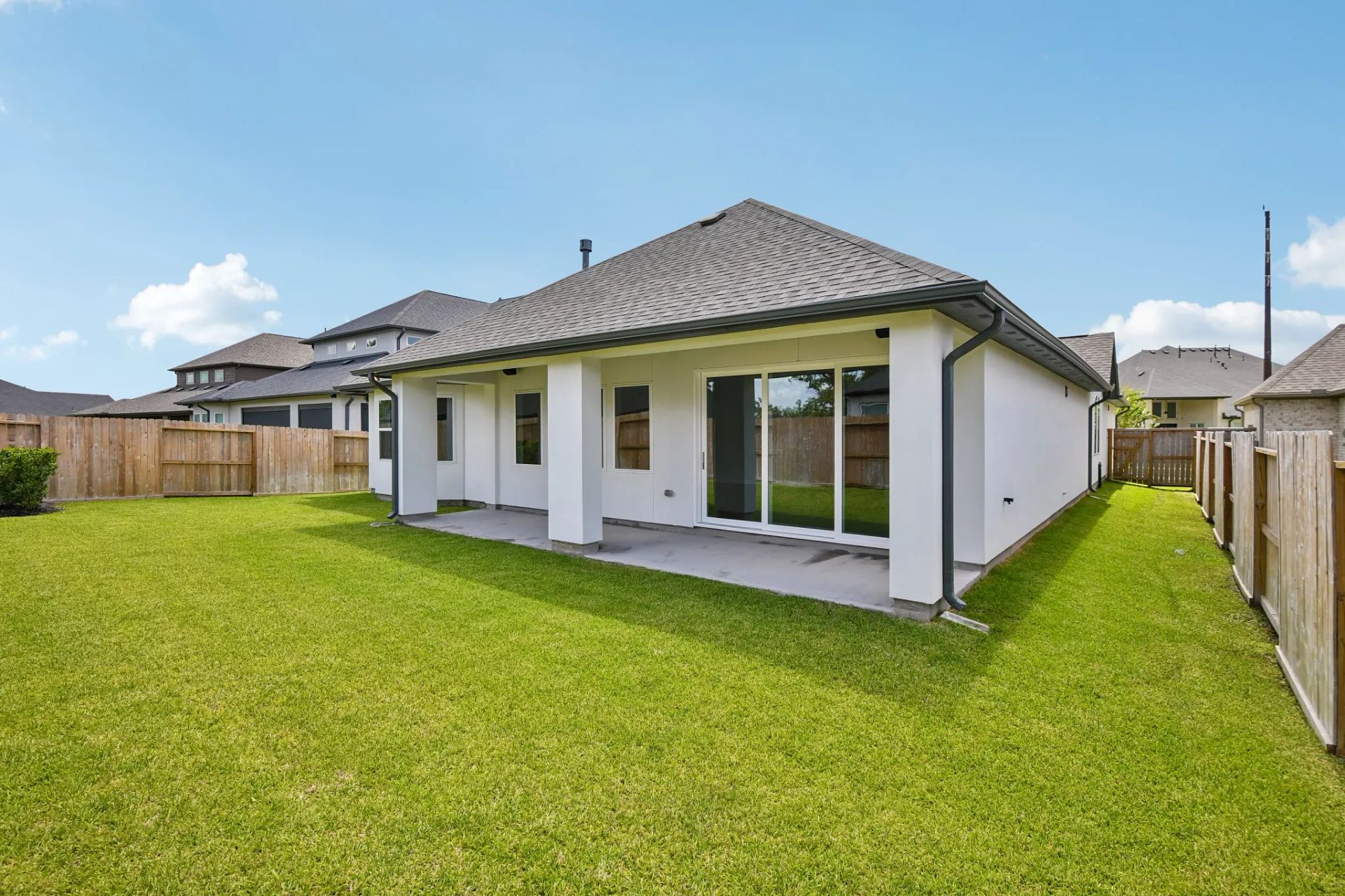Homesite 4205 Backyard
